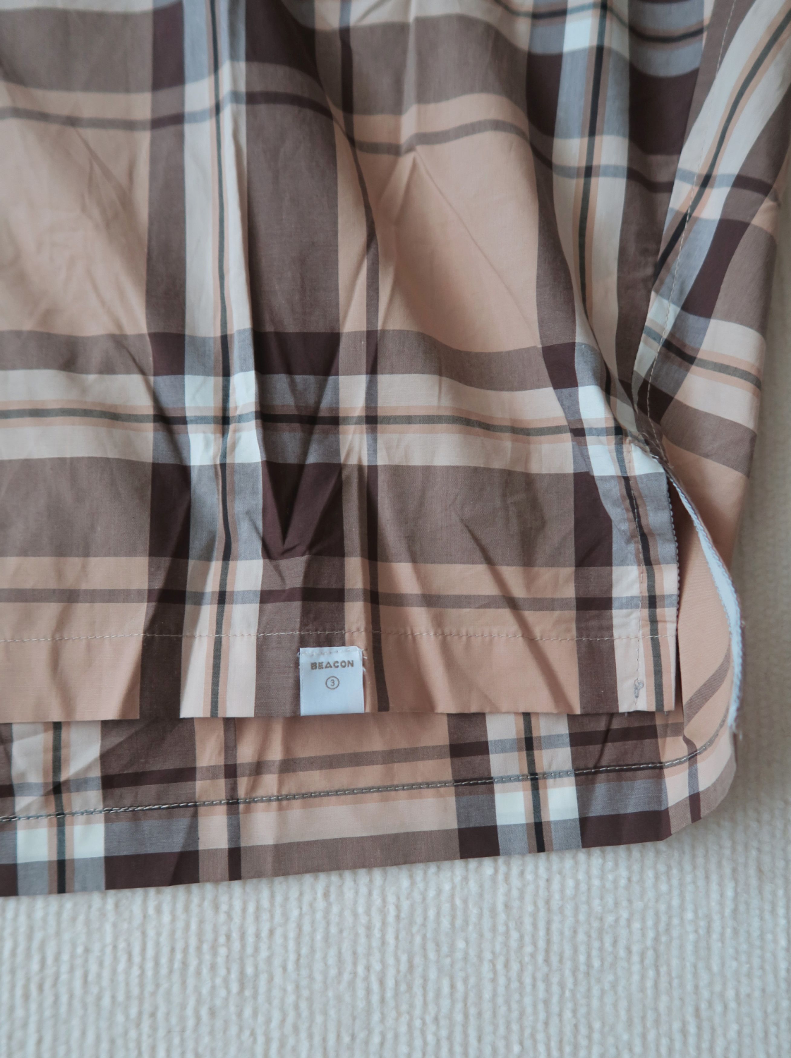 Kolor Kolor Japan Beacon Neon Detail Plaid Shirt Size US L / EU 52-54 / 3 - 9 Thumbnail