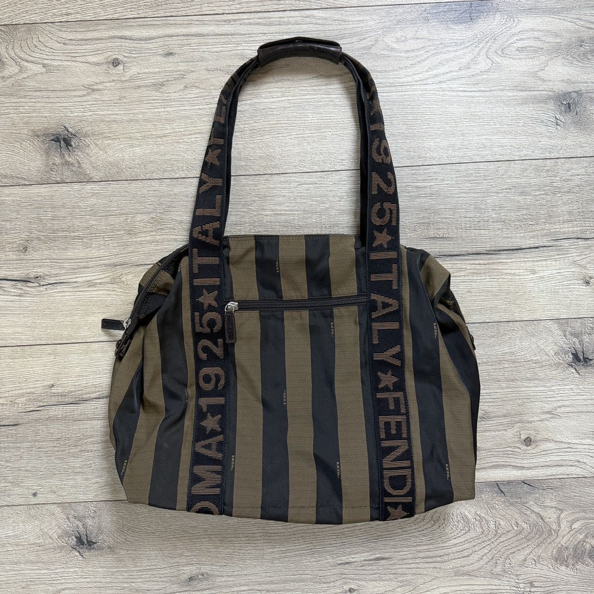 Fendi Vintage Fendi Zucca Small Monogram Handle Bag Size ONE SIZE - 10 Thumbnail