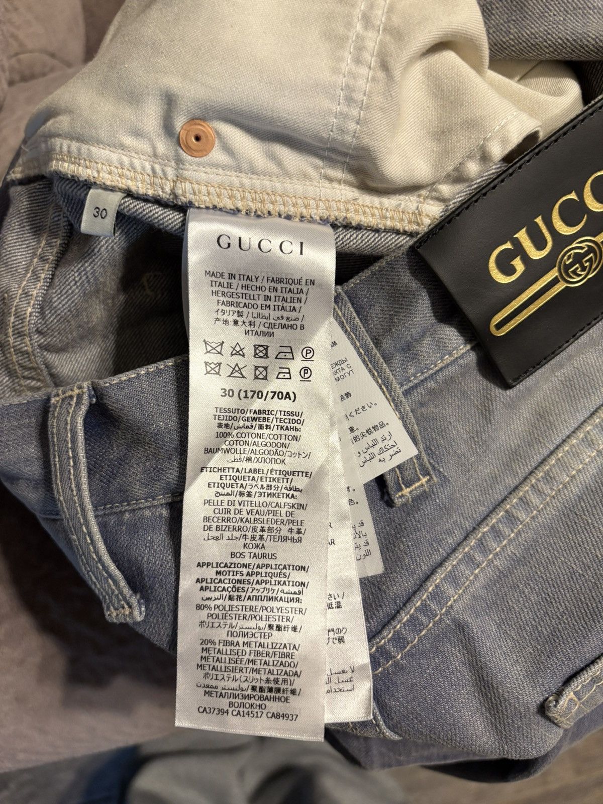 Gucci Gucci Orgasmique Denim Jeans Size US 30 / EU 46 - 4 Thumbnail