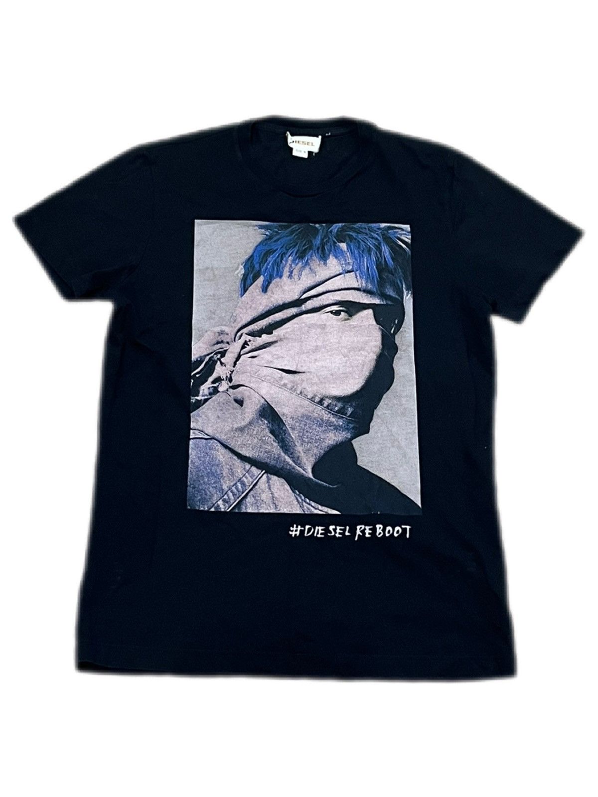 Diesel × Vintage Vintage Diesel Re Robot Men’s T-shirt Black Size M Size US M / EU 48-50 / 2 - 1 Thumbnail