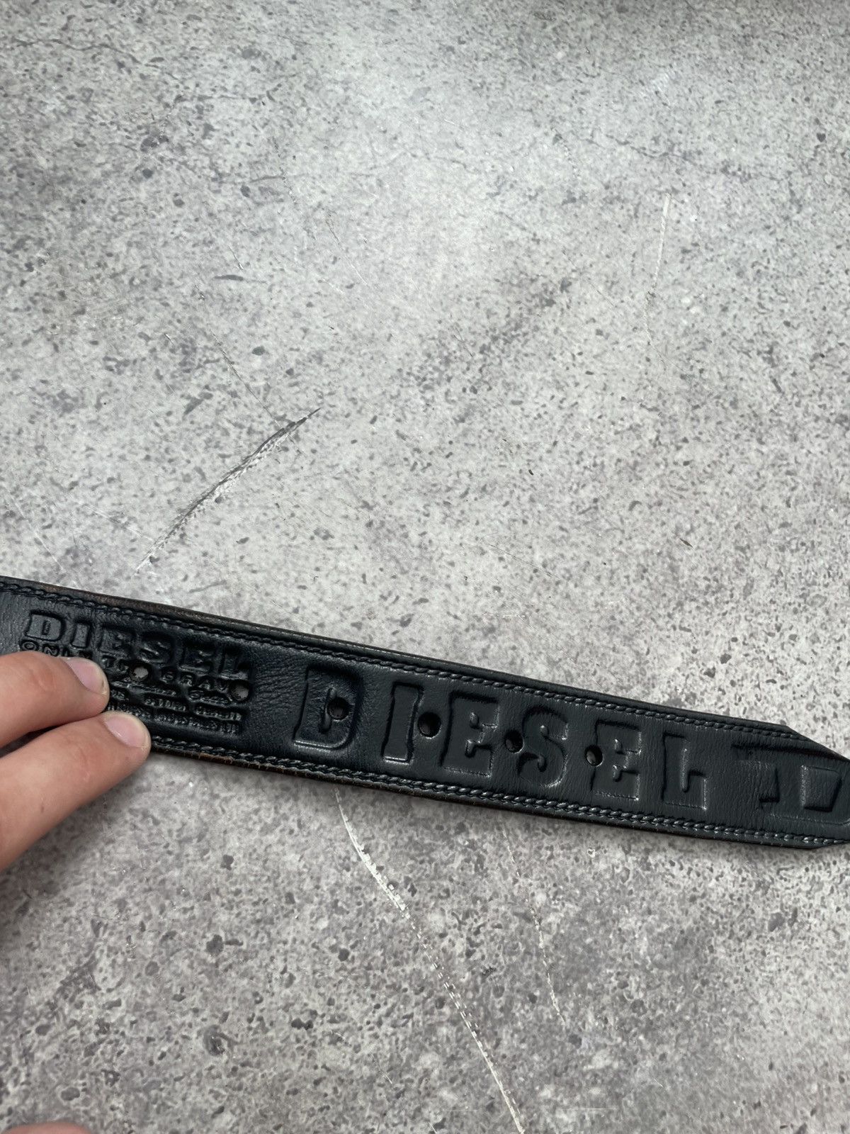 Diesel Vintage Diesel Leather Belt Size ONE SIZE - 6 Thumbnail