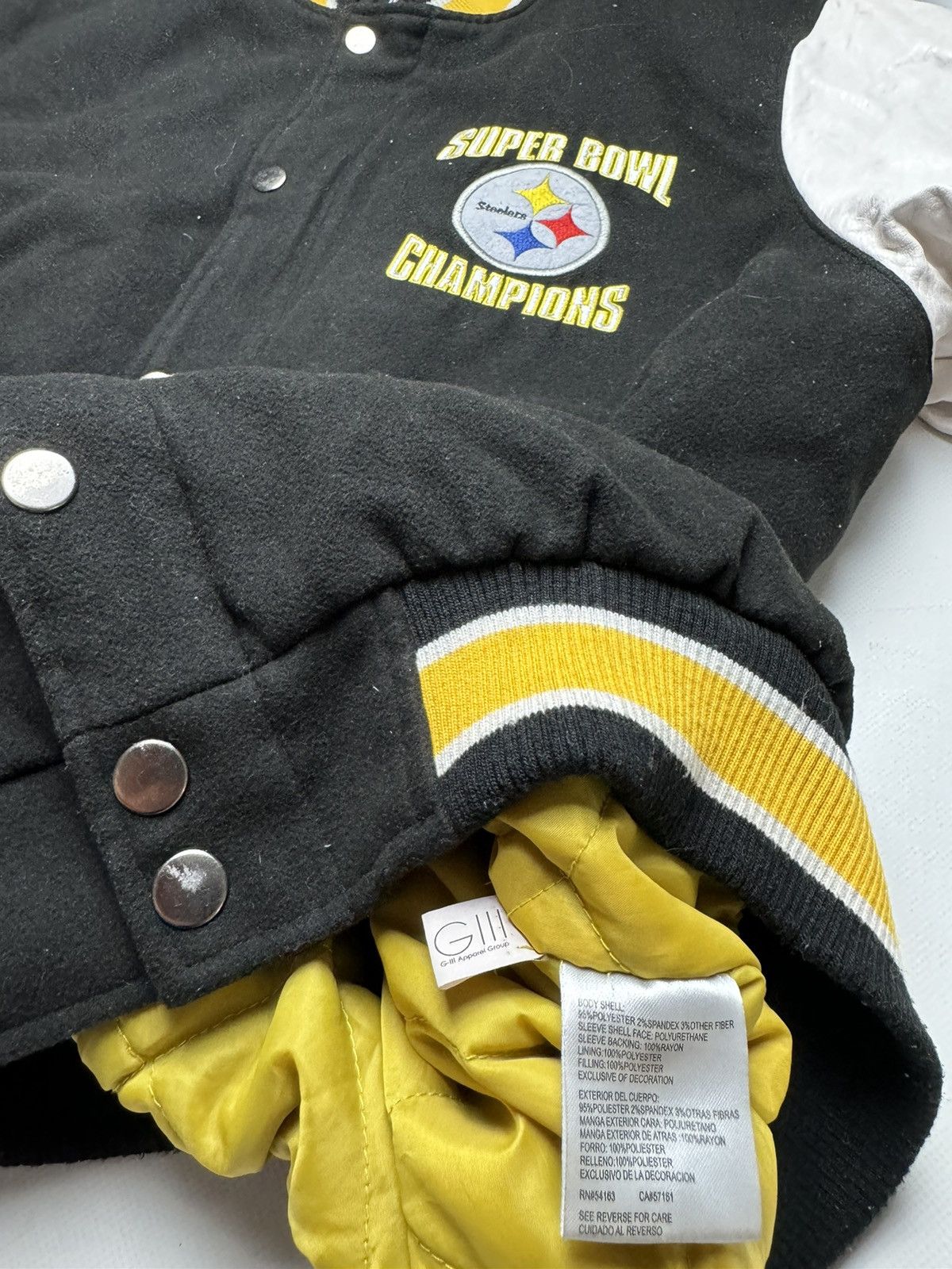 NFL × Vintage Rare vintage NFL Stealers Super Bowl jacket y2k Size US XXL / EU 58 / 5 - 11 Thumbnail