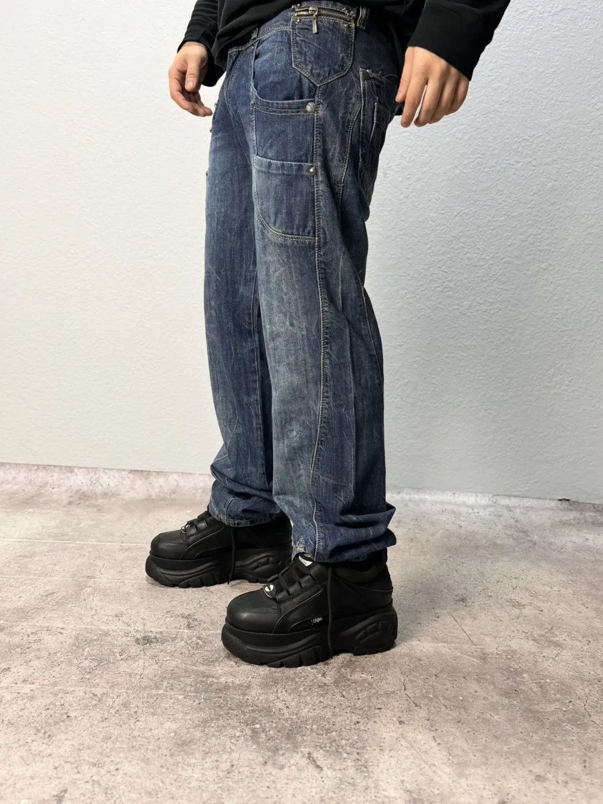 Armani × Hysteric Glamour × If Six Was Nine SALE💣💣 Sale Hysteric Glamour Balenciaga Style Cargo G Star Size US 31 - 16 Thumbnail
