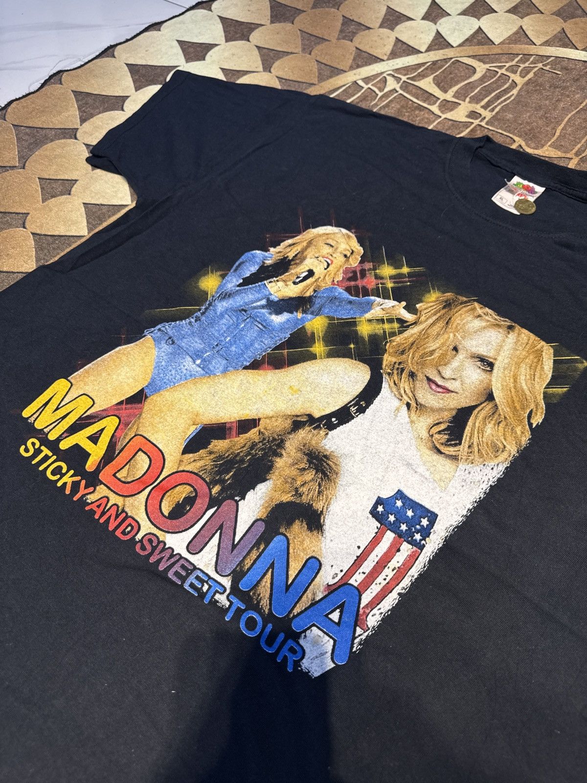 Vintage 🔥Vintage Madonna Sticky and sweet tour🔥 Size US XL / EU 56 / 4 - 7 Thumbnail