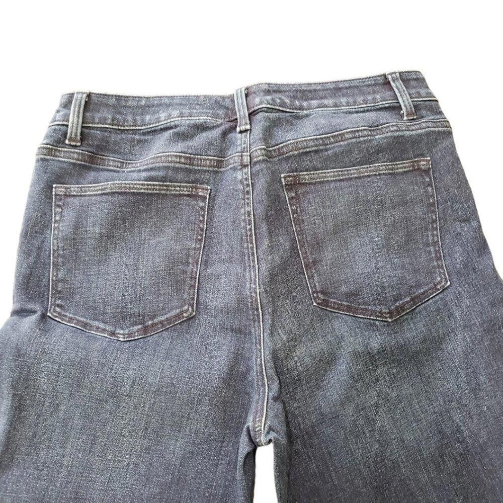 Designer CT1476 Talbots Flawless High Waist Straight Leg Blue Jean 10 Size 32" / US 10 / IT 46 - 4 Thumbnail