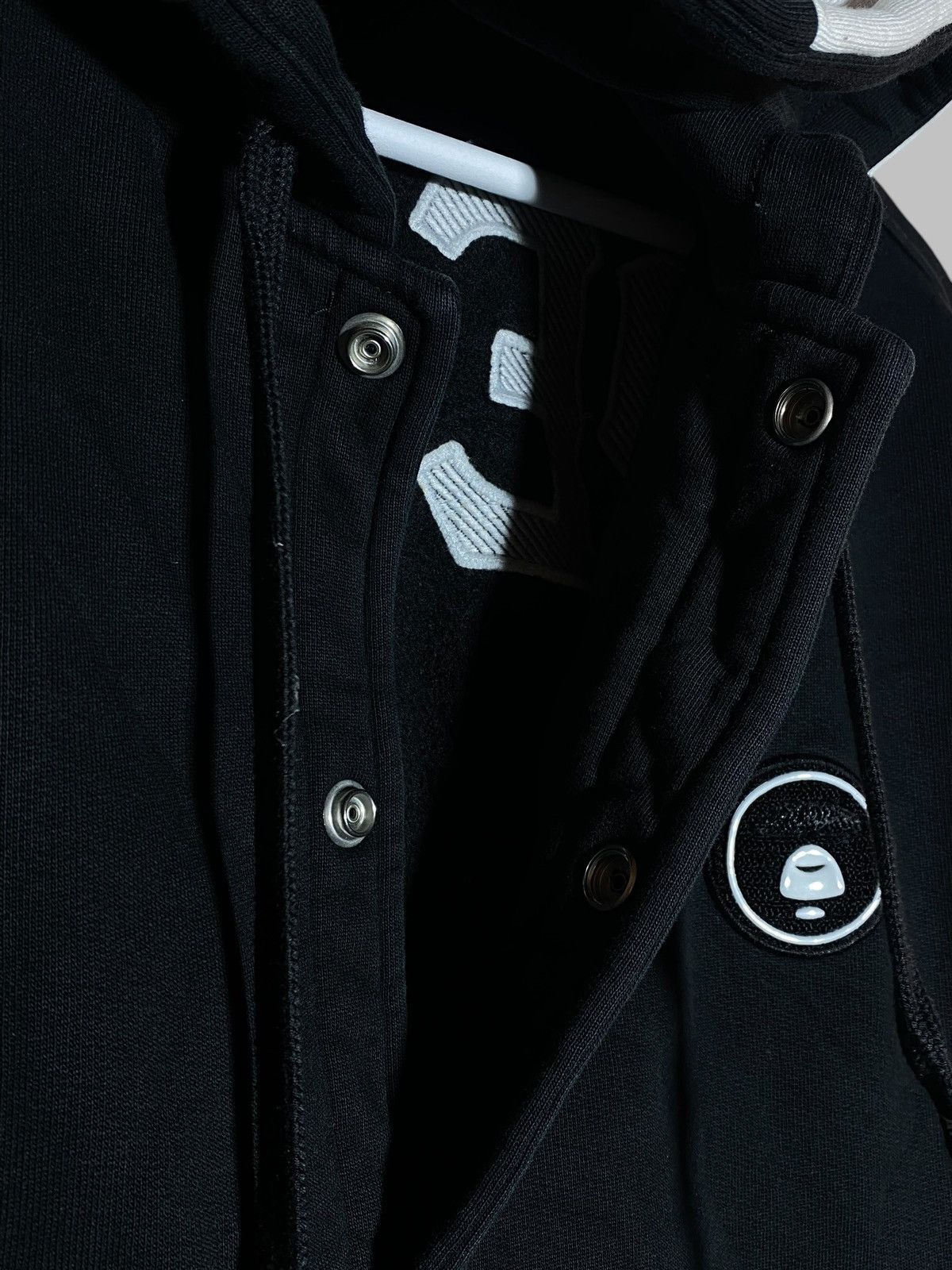 Aape Aape by A Bathing Ape Bape Hooded Varsity Jacket Size US M / EU 48-50 / 2 - 20 Thumbnail