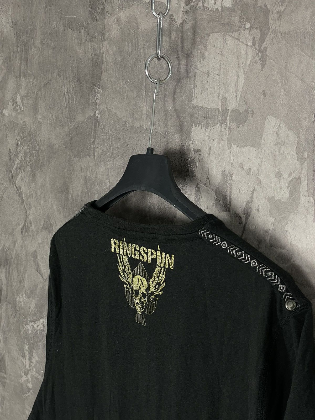 Japanese Brand × Ringspun × Vintage Vintage Ringspun T Shirt Japanese Style Tiger Samurai Yakuza Size US L / EU 52-54 / 3 - 9 Thumbnail