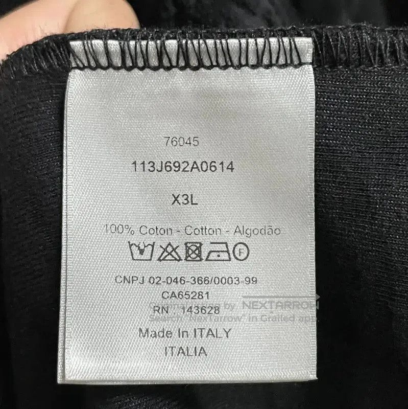 Dior Dior Summer XXXL Black Cotton T-Shirt . Size US XXL / EU 58 / 5 - 5 Thumbnail