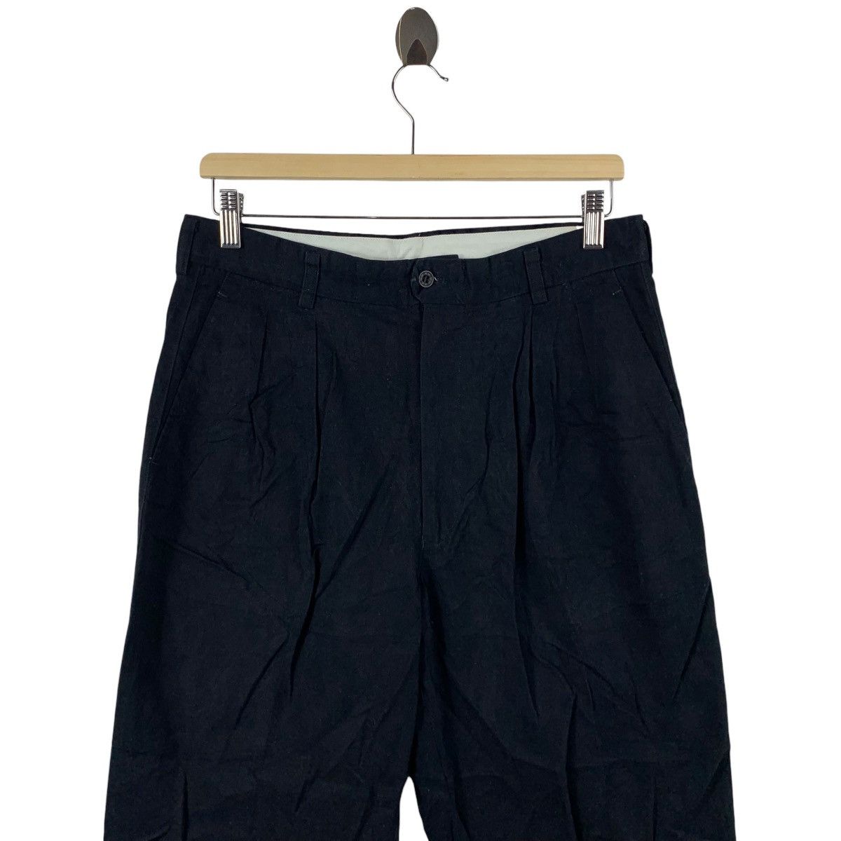 Designer × MCM MCM Legere Baggy wide cotton pants Size US 32 / EU 48 - 2 Thumbnail