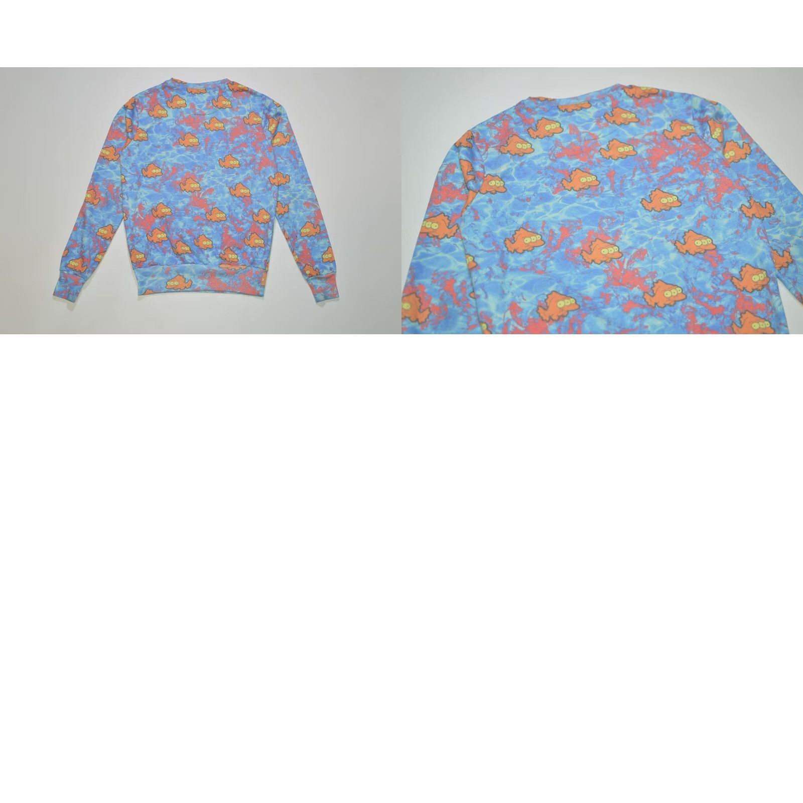 Vintage Hype x Simpsons Sweatshirt Size XS Three Eyed Fish 2014 LS Top Men's Size US XS / EU 42 / 0 - 8 Thumbnail