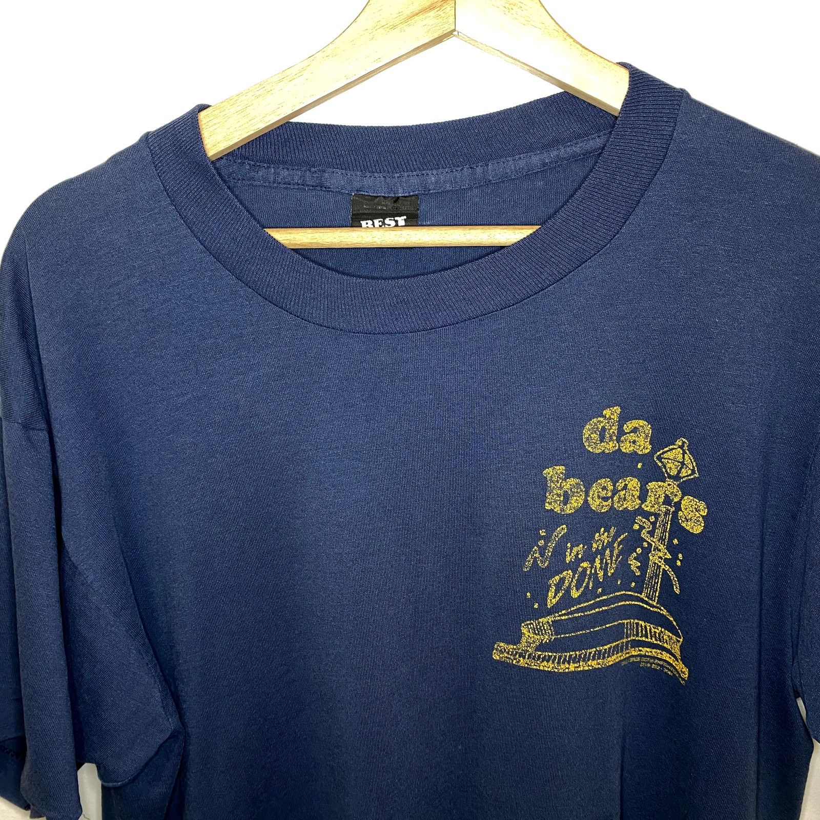 Fruit Of The Loom × Vintage Vintage Thin & Soft Football Helmet T Shirt 90s Size US L / EU 52-54 / 3 - 5 Thumbnail