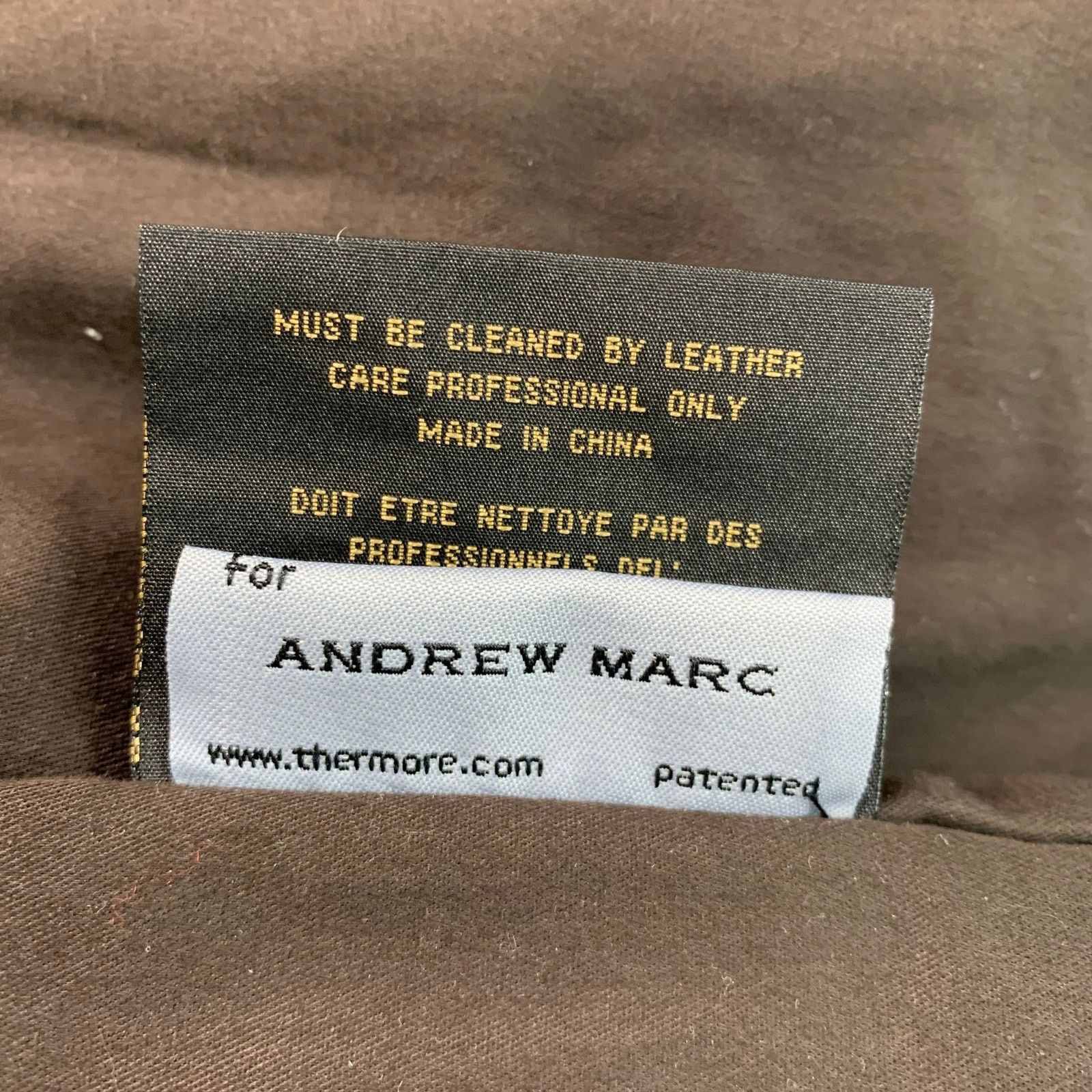 Andrew Marc ANDREW MARC Size M Brown Distressed Leather Zip Up Jacket Size US M / EU 48-50 / 2 - 7 Thumbnail