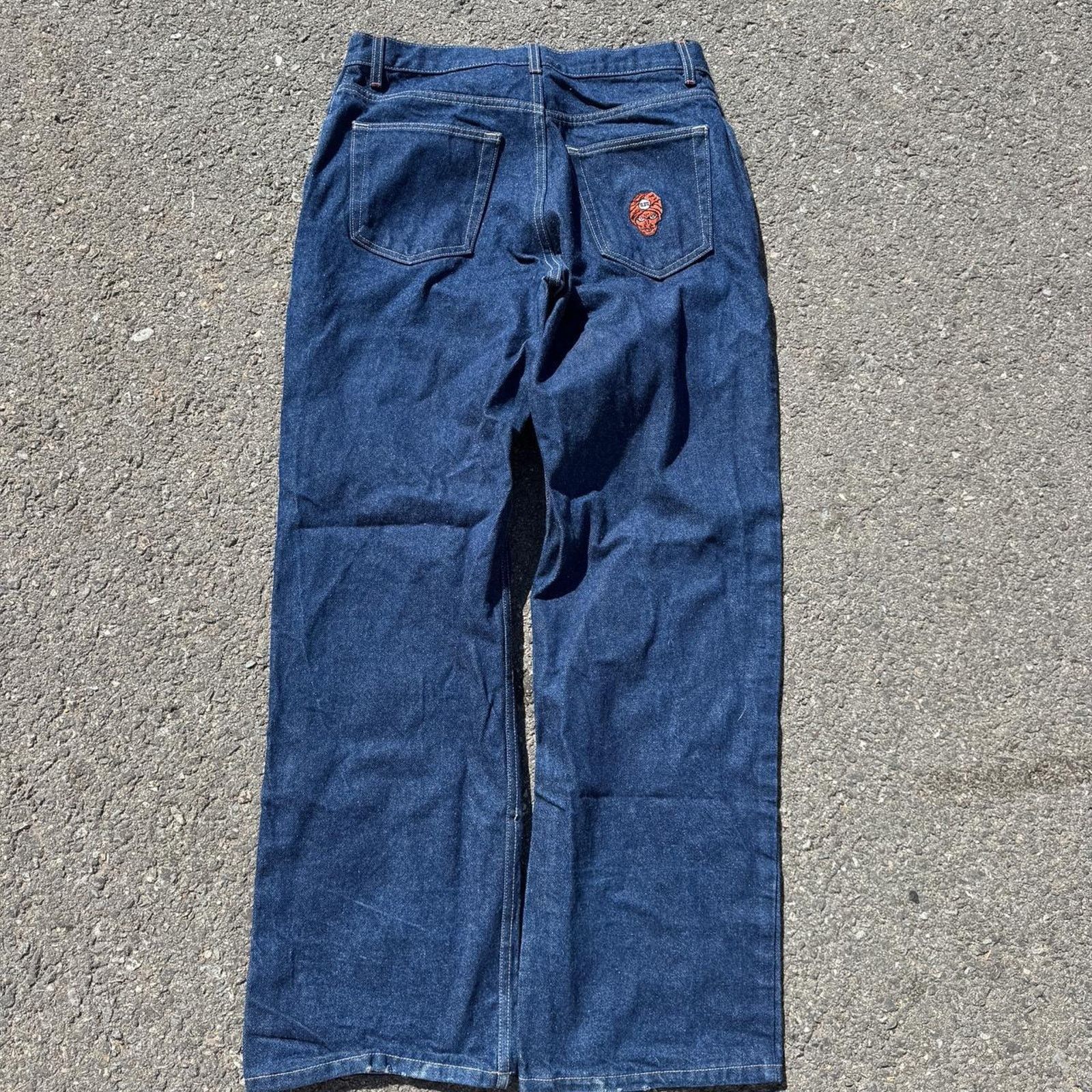 Other Vintage Deadstock 939 Jeans JNCO Dupe Super Baggy Size 33x32 Size US 33 - 2 Thumbnail