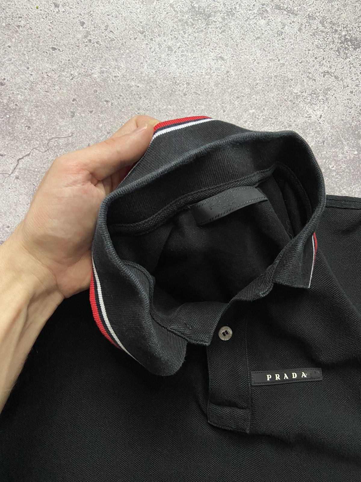 Prada PRADA Polo Shirt Short Sleeve black Tab Size US M / EU 48-50 / 2 - 4 Thumbnail