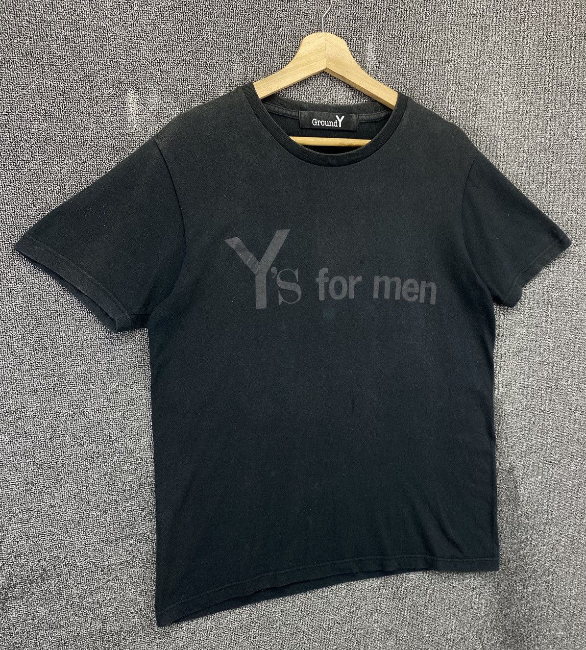 Yohji Yamamoto Vintage Yohji Yamamoto Y’s For Men Spell Out Tee T Shirts Size US M / EU 48-50 / 2 - 2 Thumbnail