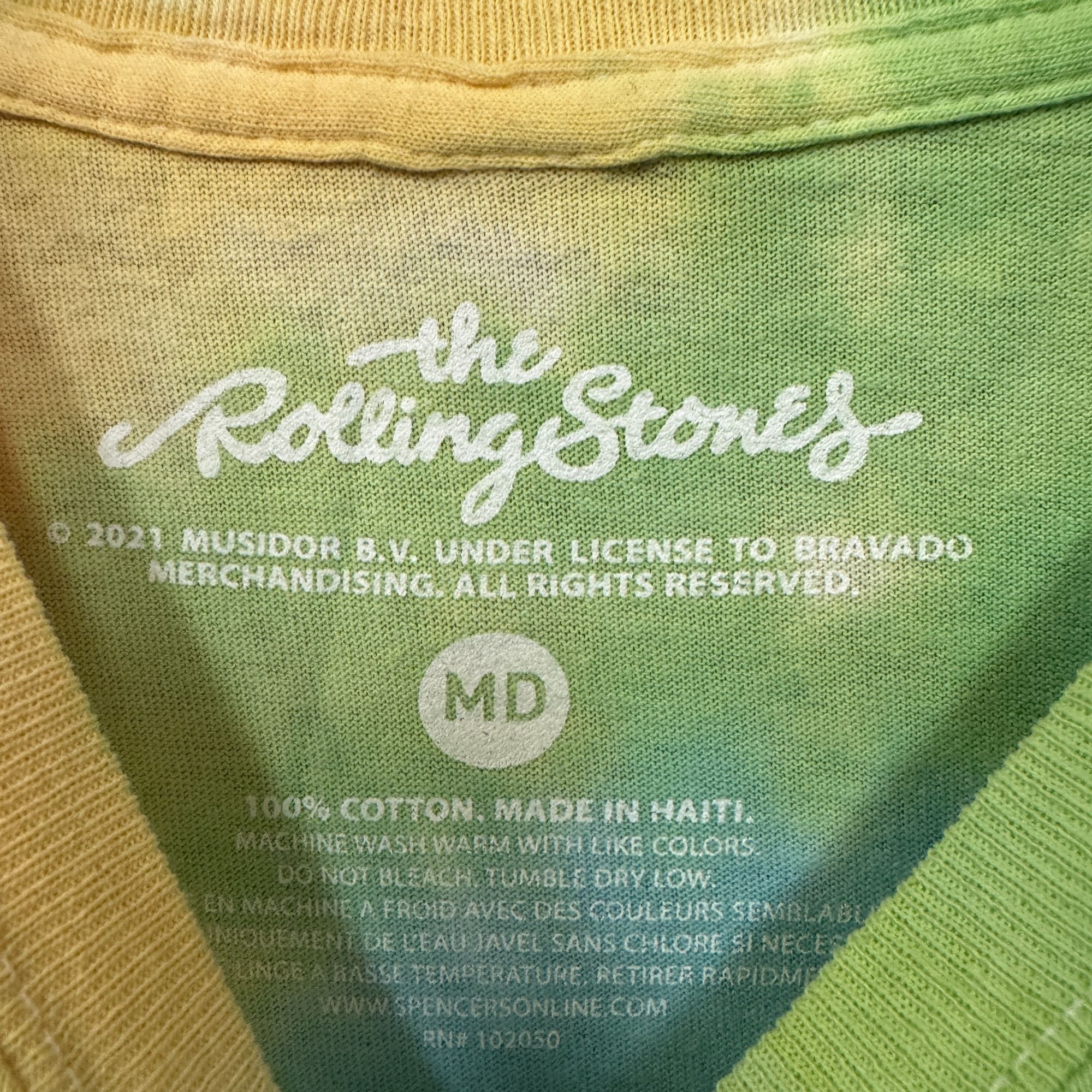 The Rolling Stones The Rolling Stones Hot Lips 1982 Concert Rock Band Tie Dye M Size US M / EU 48-50 / 2 - 4 Thumbnail