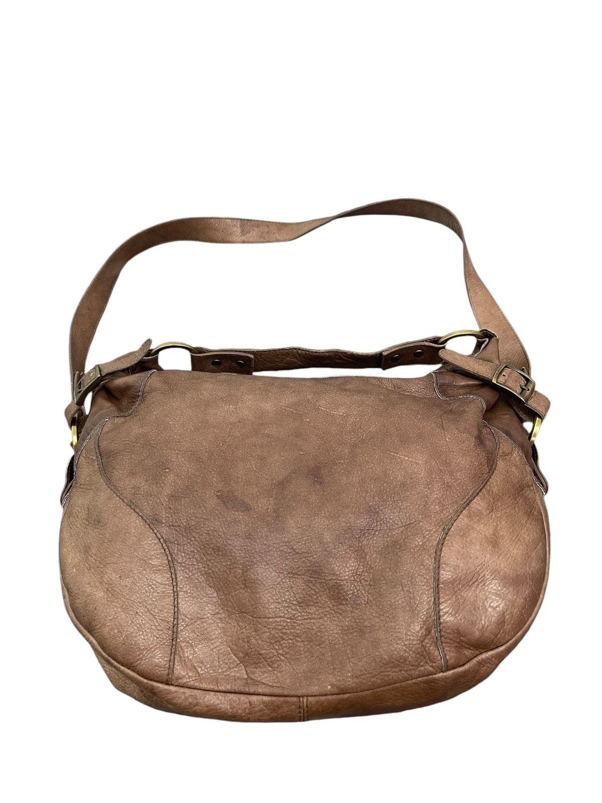 Leather Full Leather Limpronta Italy Tote Shoulder Bag 5🟩 Size ONE SIZE - 14 Thumbnail