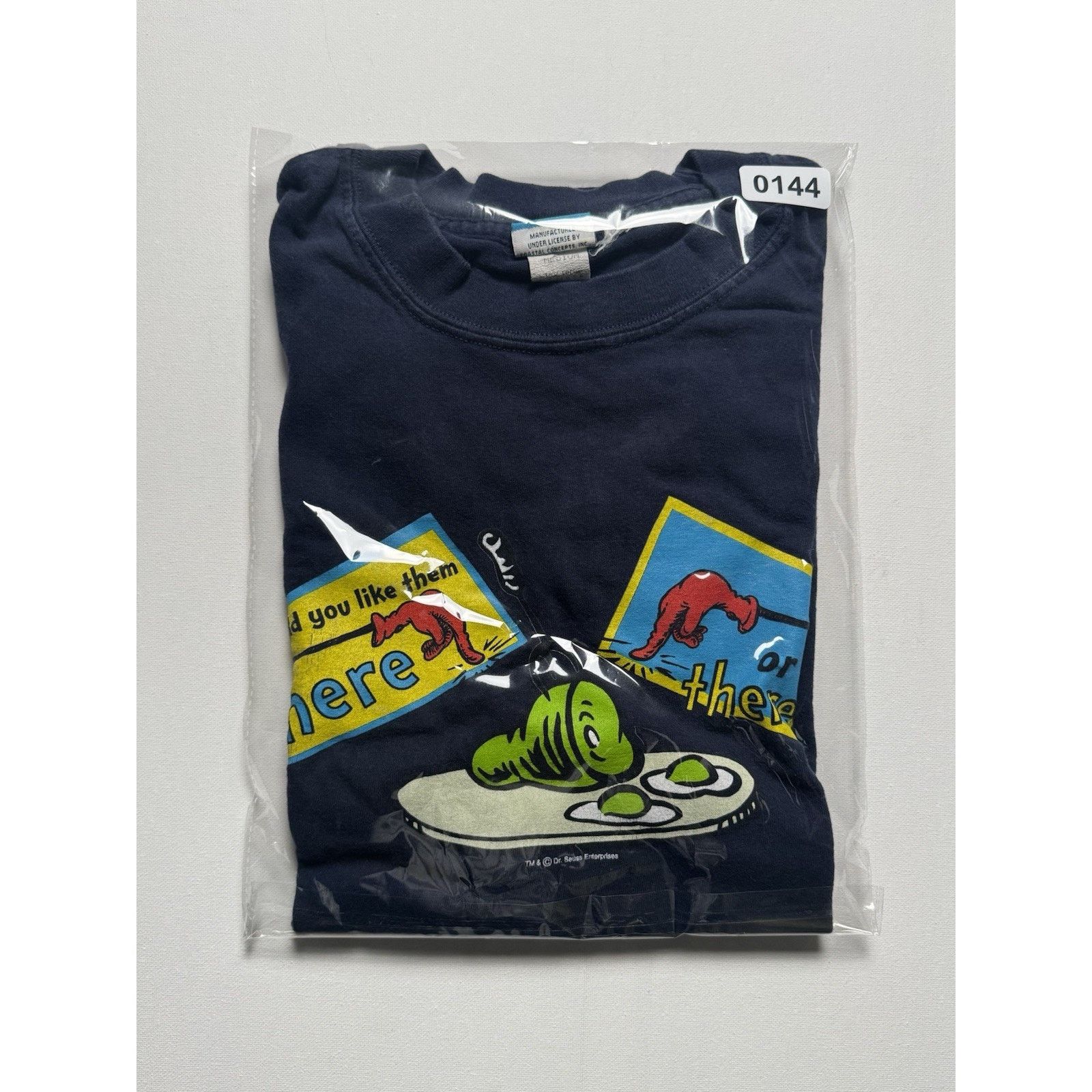 Other VTG Dr. Seuss 1997 Green Eggs and Ham Sam I Am Seuss Mens M Size US M / EU 48-50 / 2 - 7 Thumbnail