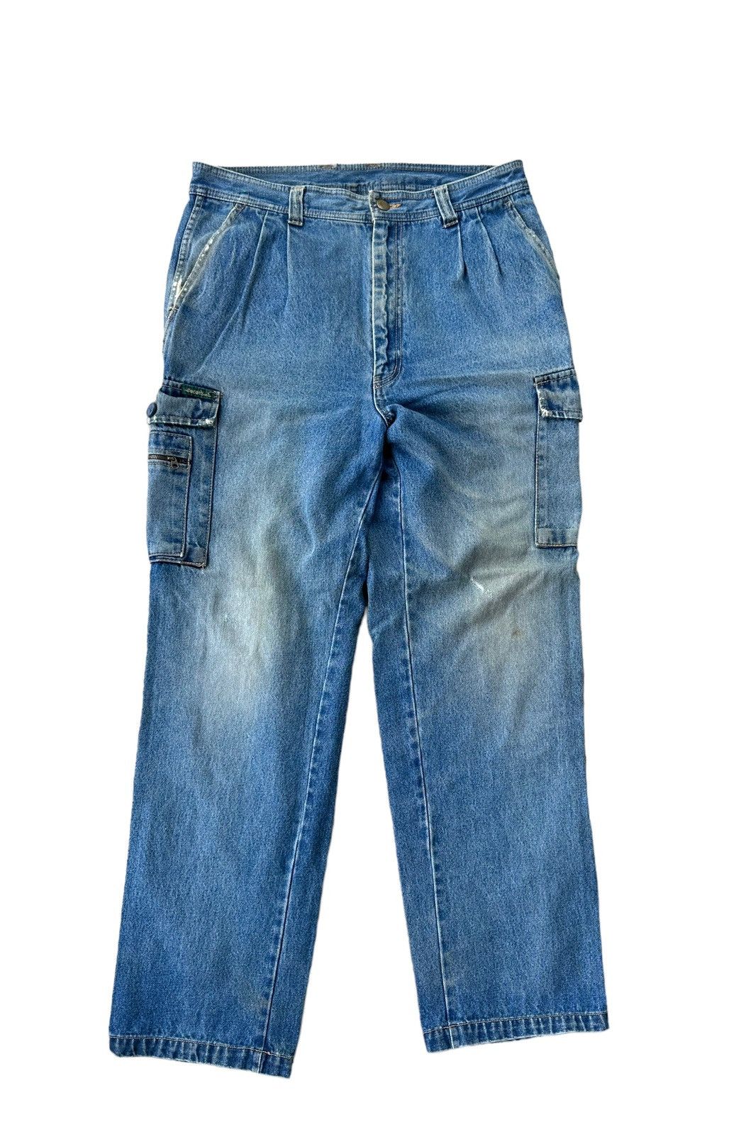 Japanese Brand × Vintage Vintage Evenriver worker cargo jeans Size US 32 / EU 48 - 1 Thumbnail
