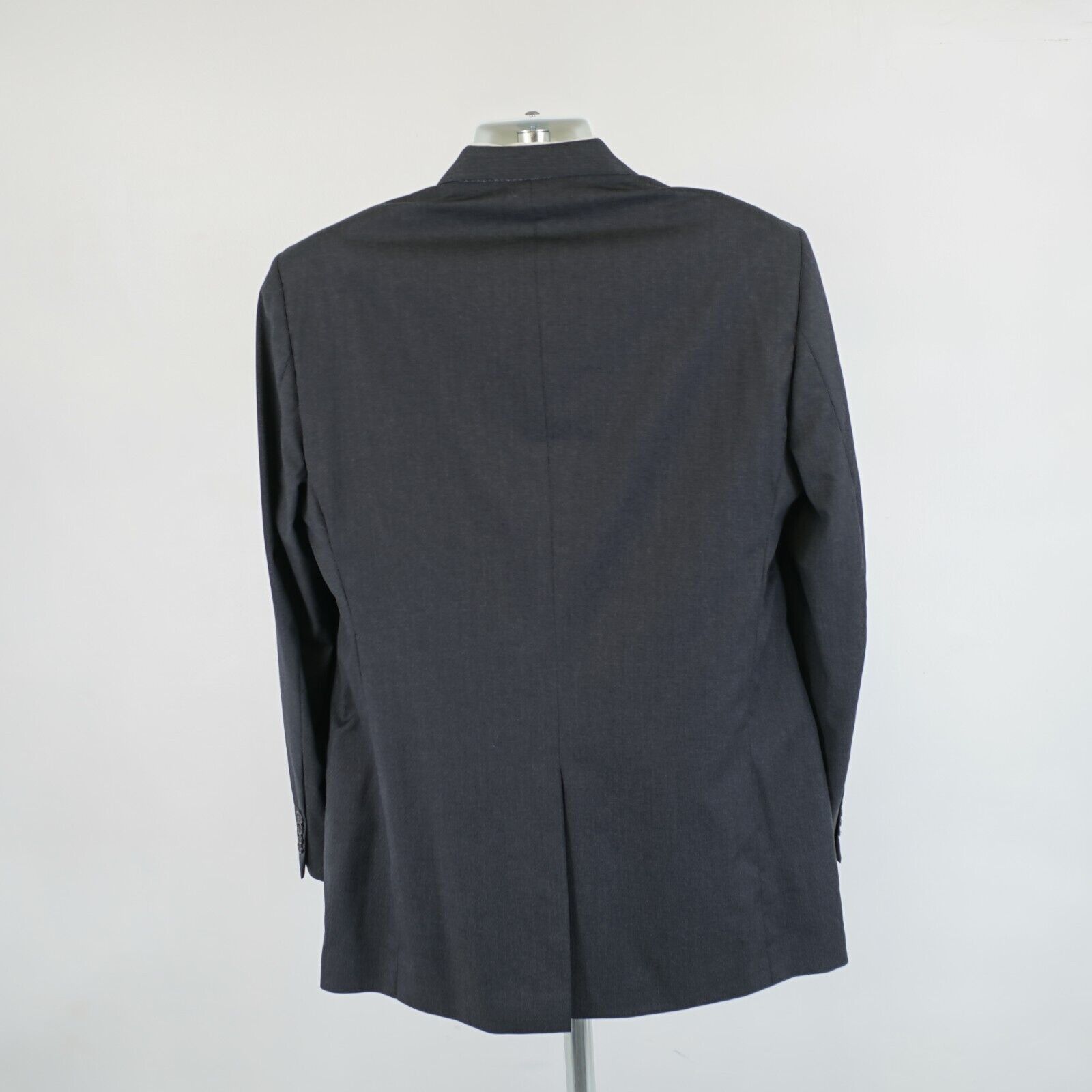 Joseph & Feiss Joseph & Feiss Gold Wool Gray 2 Button Suit Jacket 42L Tagge Size 42L - 6 Thumbnail