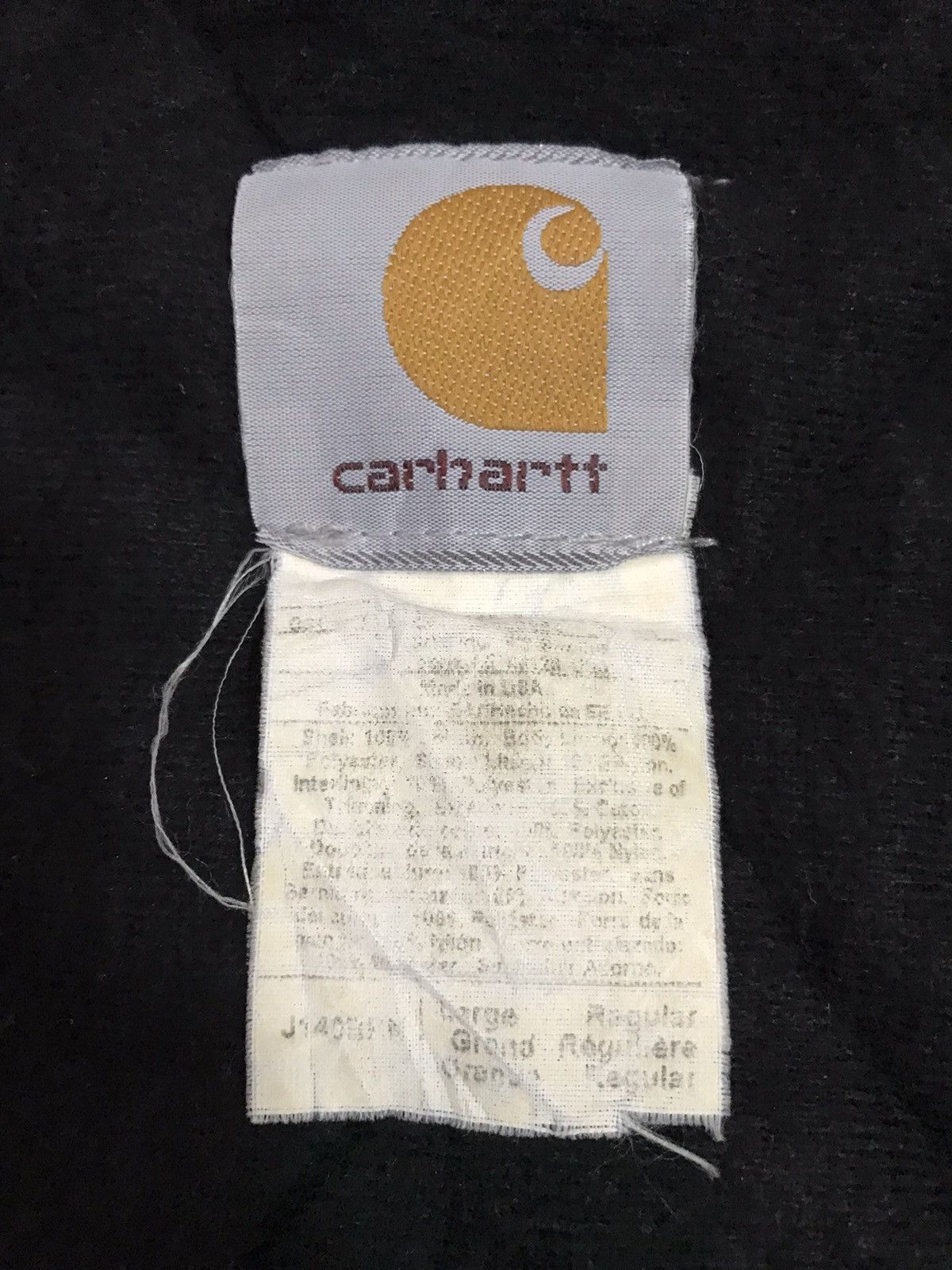 Carhartt Vintage Carhartt Duck Canvas Hoodie Jacket Made in USA Size US L / EU 52-54 / 3 - 7 Thumbnail