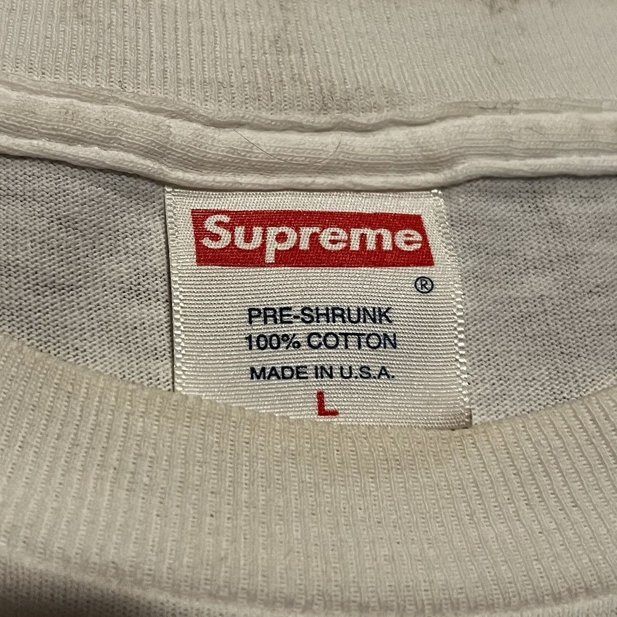 Supreme Supreme Navy Box logo Tee navy on white Bogo t shirt Size US L / EU 52-54 / 3 - 6 Thumbnail