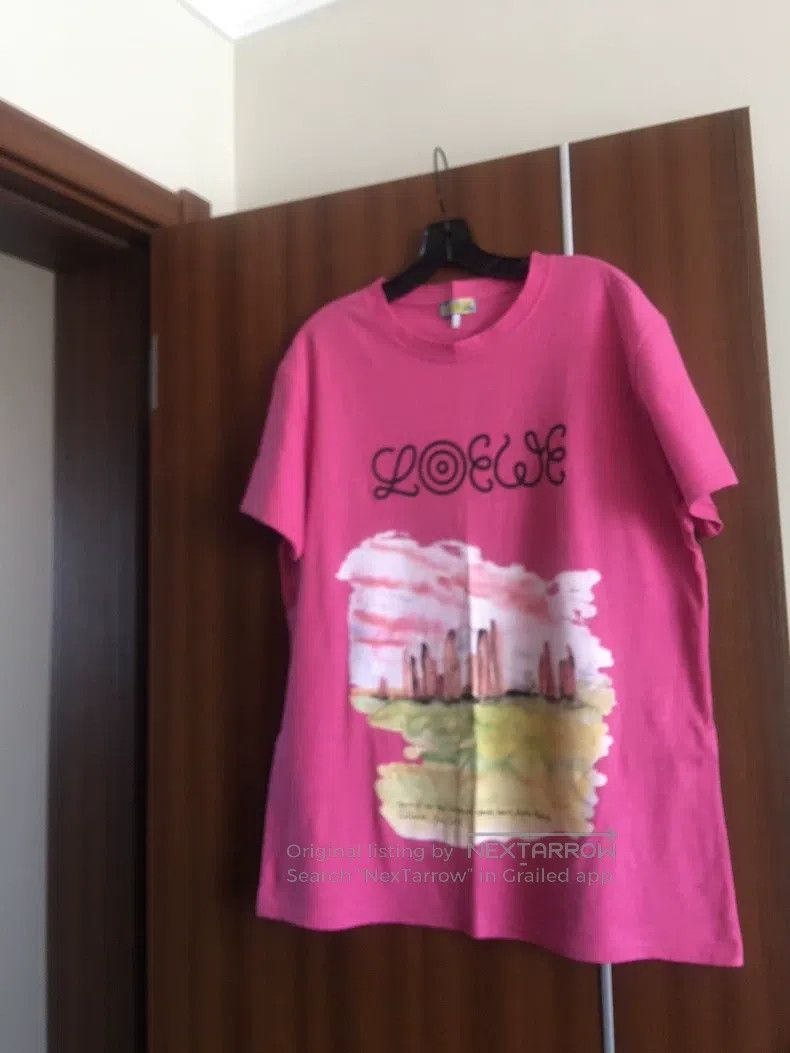 Loewe Loewe Landscape Oil Painting Letter印花 Short Sleeve T-Shirt Size US L / EU 52-54 / 3 - 1 Thumbnail