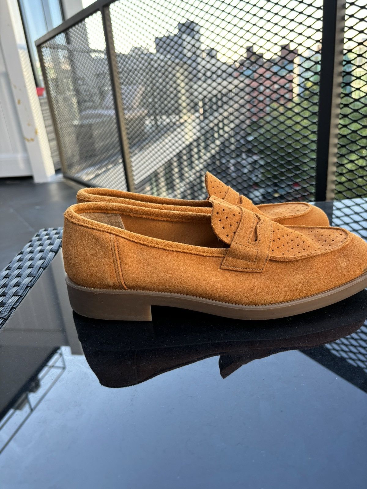 Kleman Kleman Peach Suede Loafers (DALIOR 2 V SUM) Size US 12 / EU 45 - 3 Thumbnail