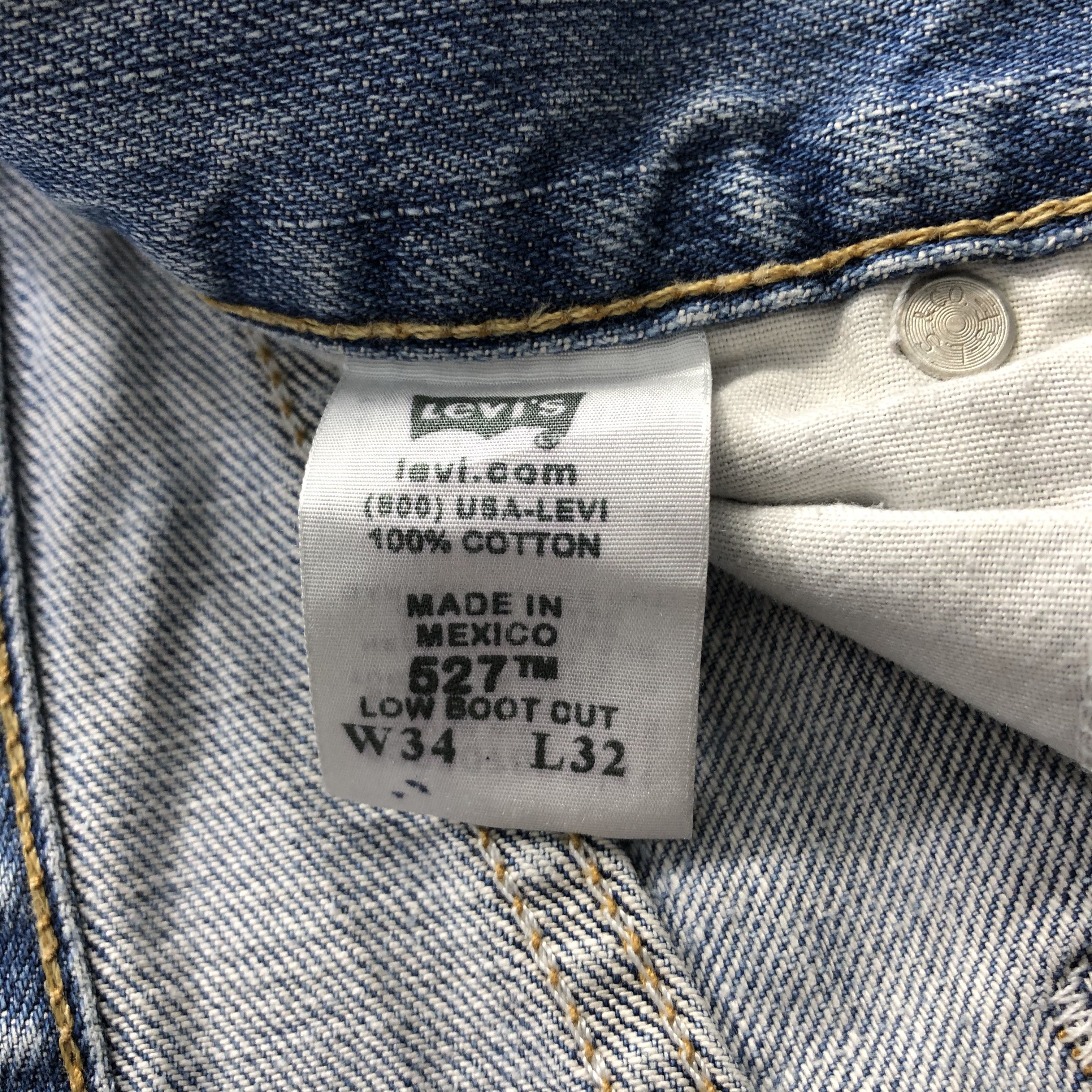 Levi's Vintage Levis 527 Jeans Flare Denim KJ924 Size US 34 / EU 50 - 13 Thumbnail