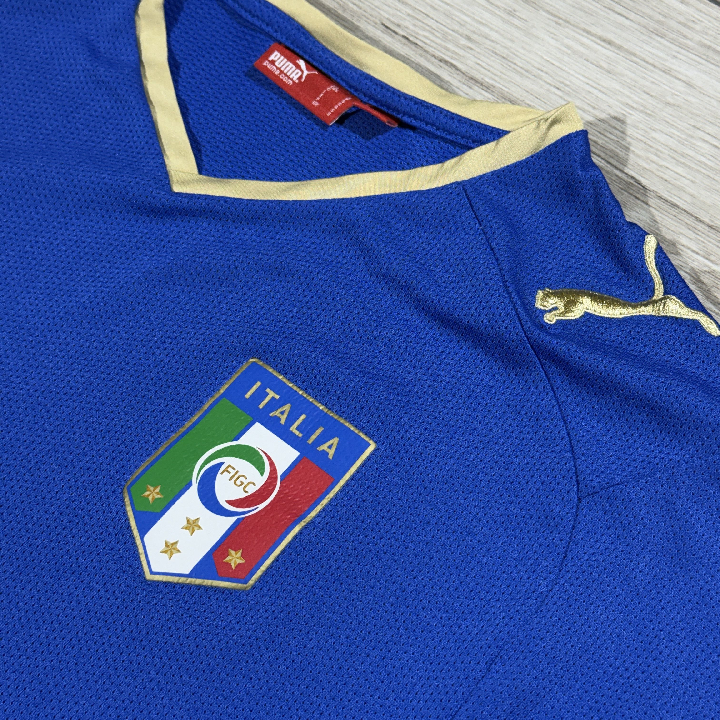 Puma Puma Italy FIGC 2008/09 Home Jersey Football Soccer Size S Size US S / EU 44-46 / 1 - 5 Thumbnail