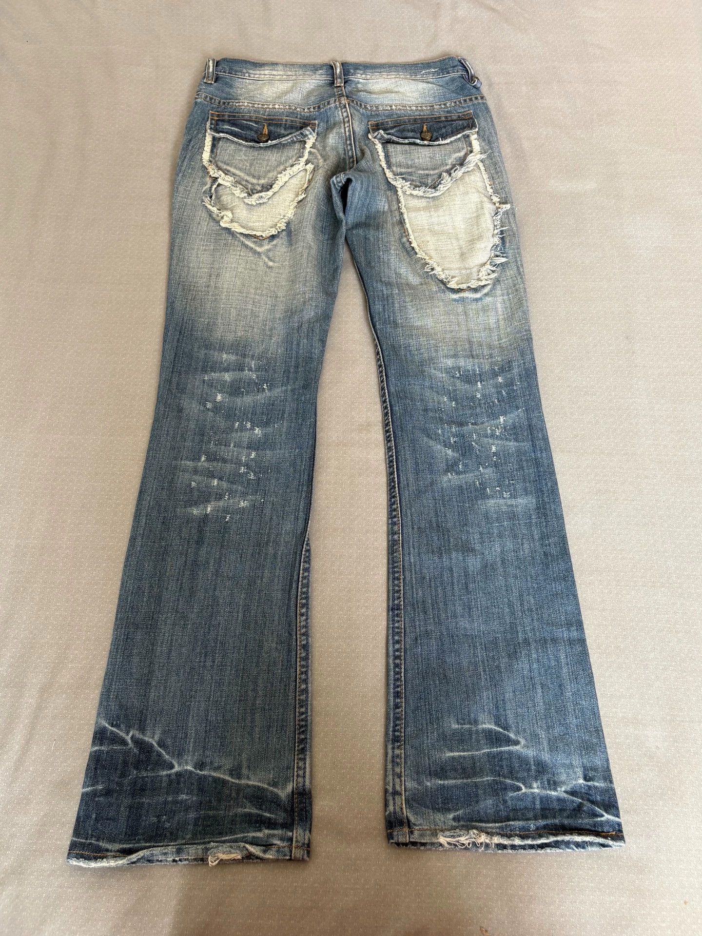 Other Midas Vintage Irregular Pocket Denim Jeans 82/108 Size US 32 / EU 48 - 2 Thumbnail