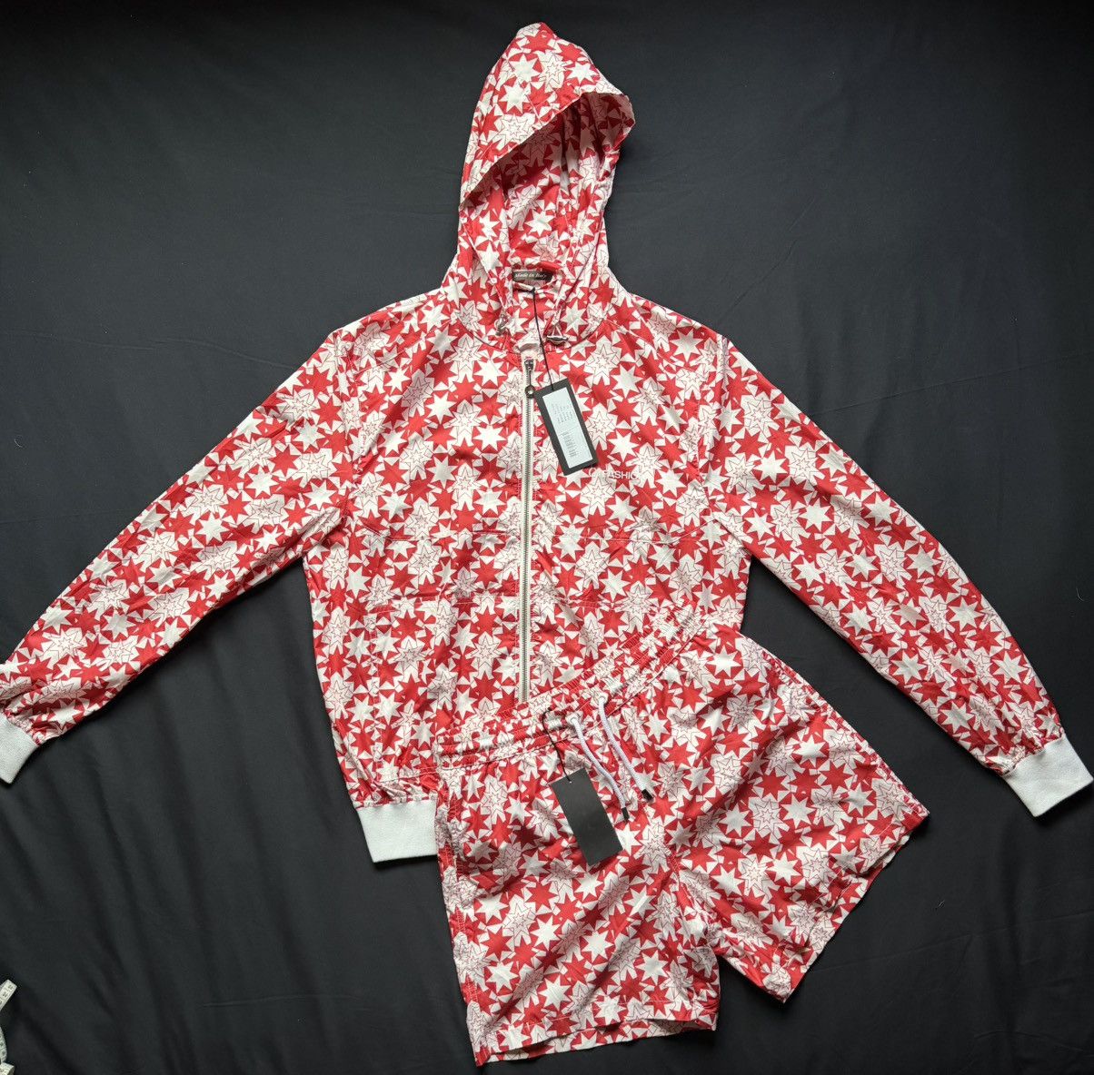 Other Italian Luxury Matching Resort Set Hoodie & Swim Shorts NWT Size US 32 / EU 48 - 1 Thumbnail