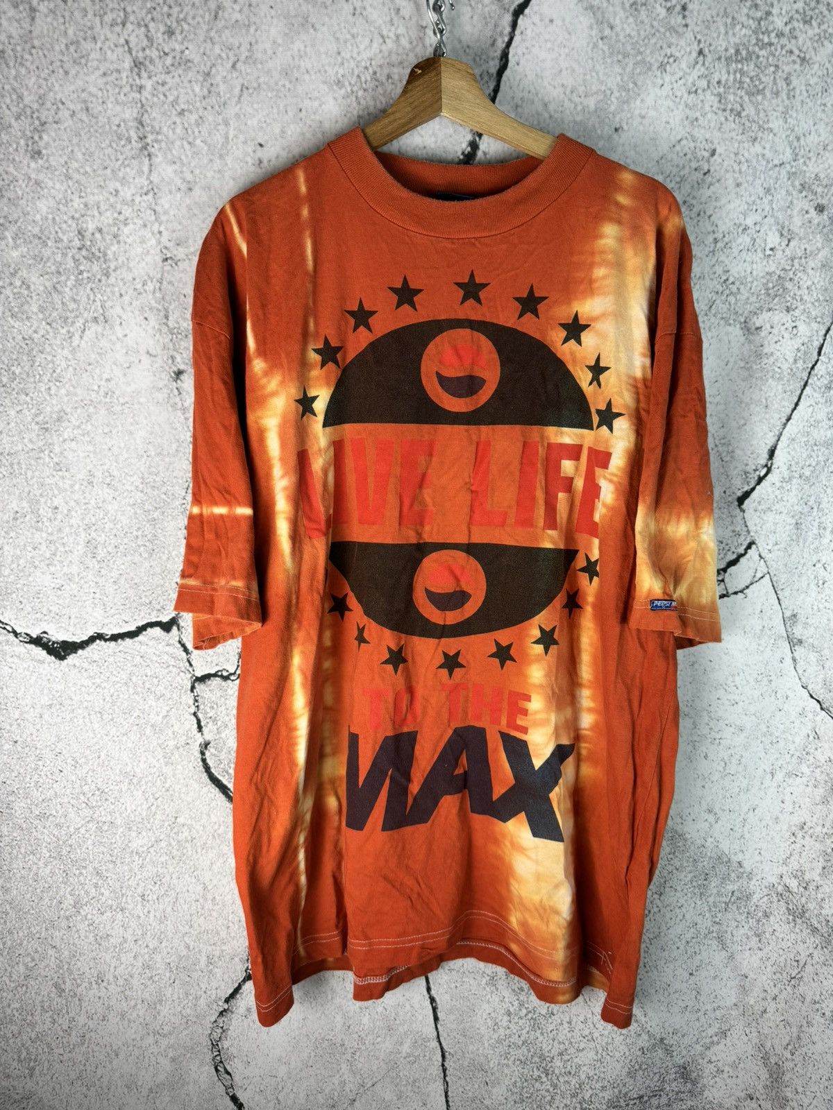 Pepsi Vintage 90s Live Life Max PEPSI Streetwear tshirt Size US XL / EU 56 / 4 - 1 Thumbnail