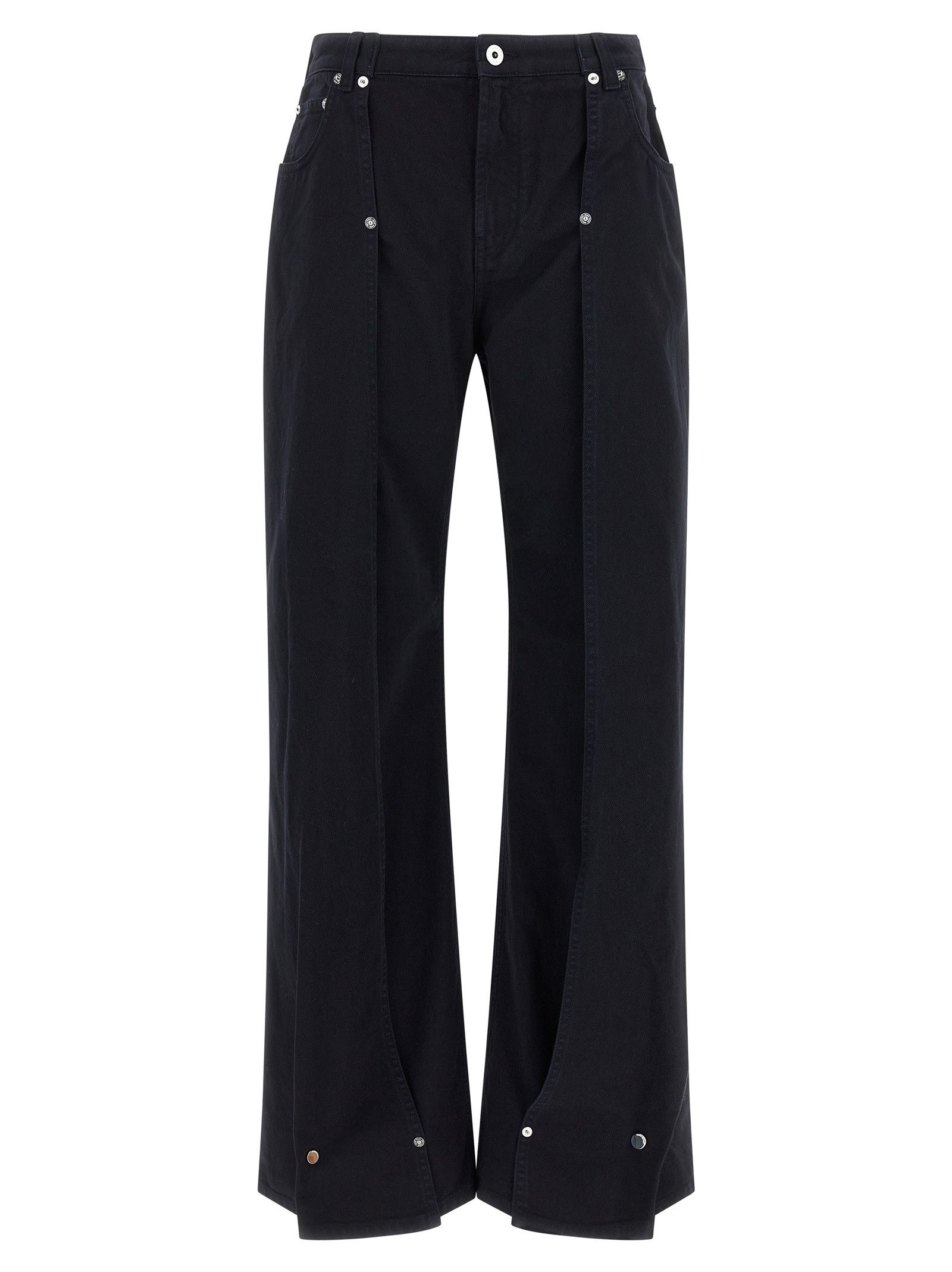 Jean Paul Gaultier 'The Snap-Button Denim' jeans Size 24" / US 00 / IT 34 - 1 Thumbnail