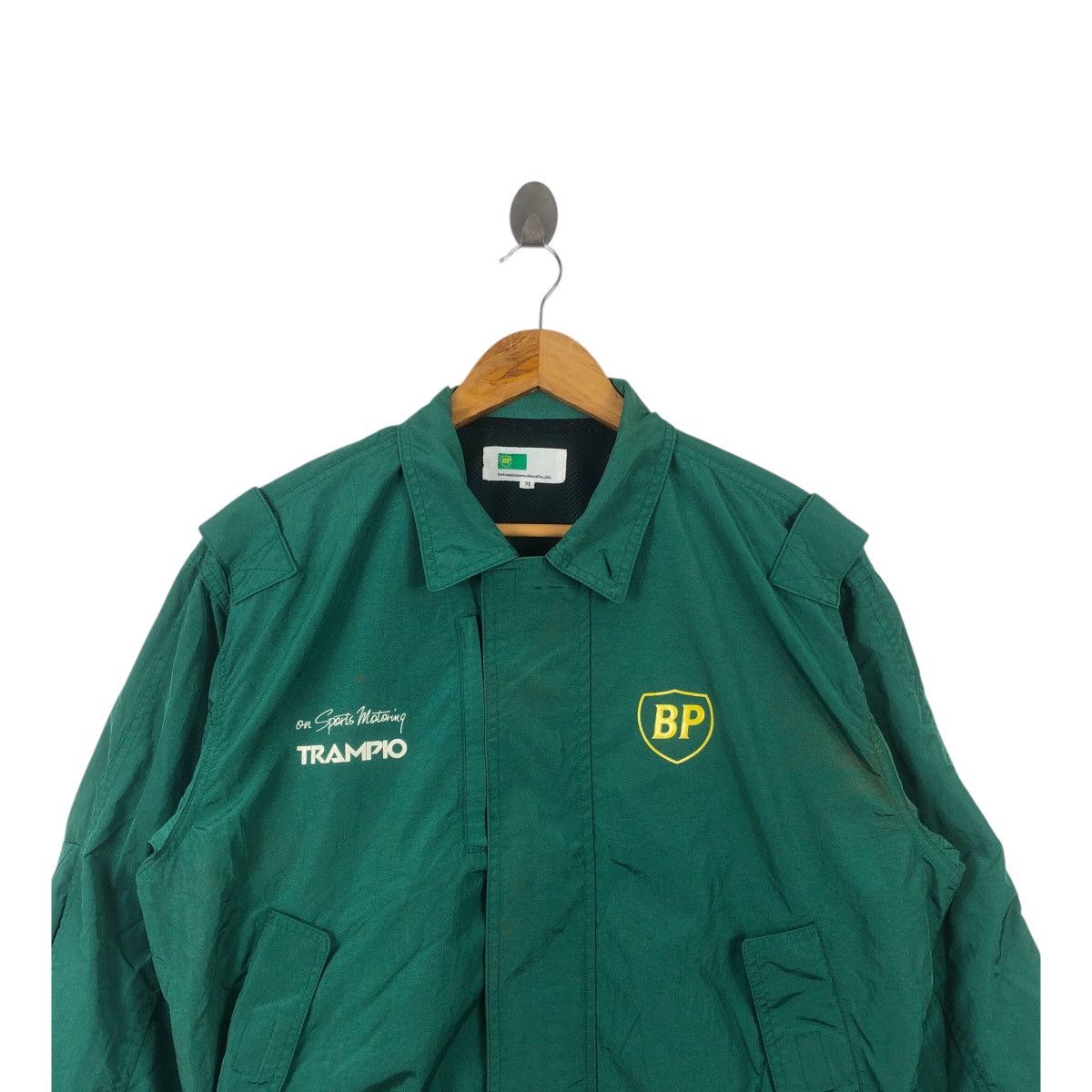 BP. × Vintage Vintage BP MOTORSPORT CLUB Racing Trampio Bomber Jacket Size US M / EU 48-50 / 2 - 4 Thumbnail