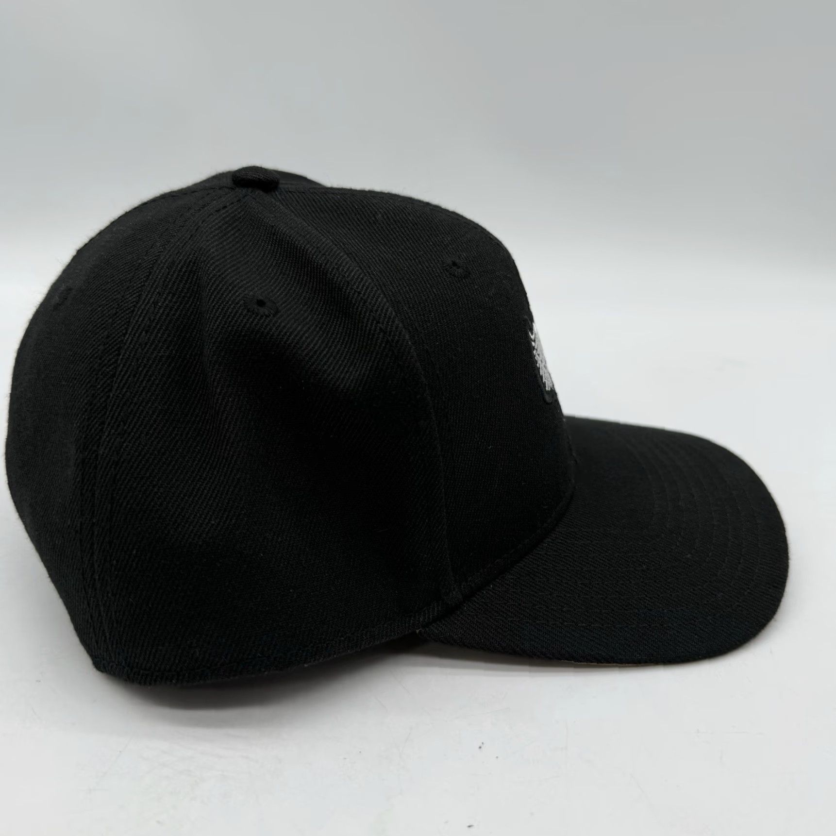 Vintage VINTAGE Warhammer Hat Black Space Marines Winged Skull Cap Adults Snapback Size ONE SIZE - 3 Thumbnail