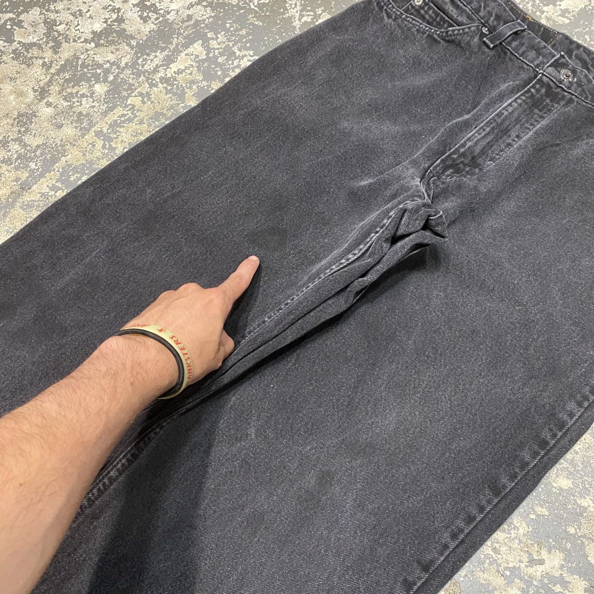 Other Vintage Levi’s 560 Baggy Fit Black Orange Tab Denim Jeans Size US 33 - 7 Thumbnail