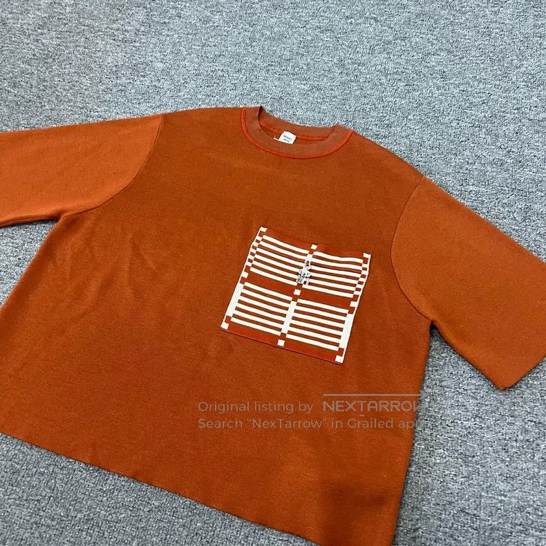 Hermes Hermes Pocket Short Sleeve Knit Top Size XS / US 0-2 / IT 36-38 - 3 Thumbnail