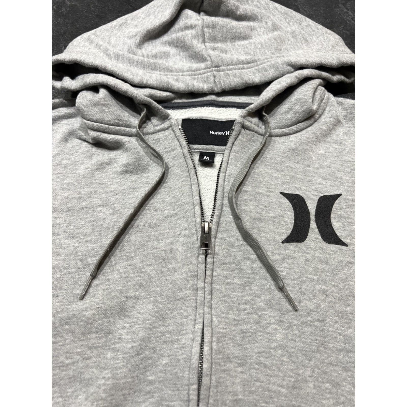 Hurley Hurley Hoodie Sweatshirt Full Zip Men's Size Medium Gray All Seasons Logo Modern Skateboarding Size US M / EU 48-50 / 2 - 5 Thumbnail