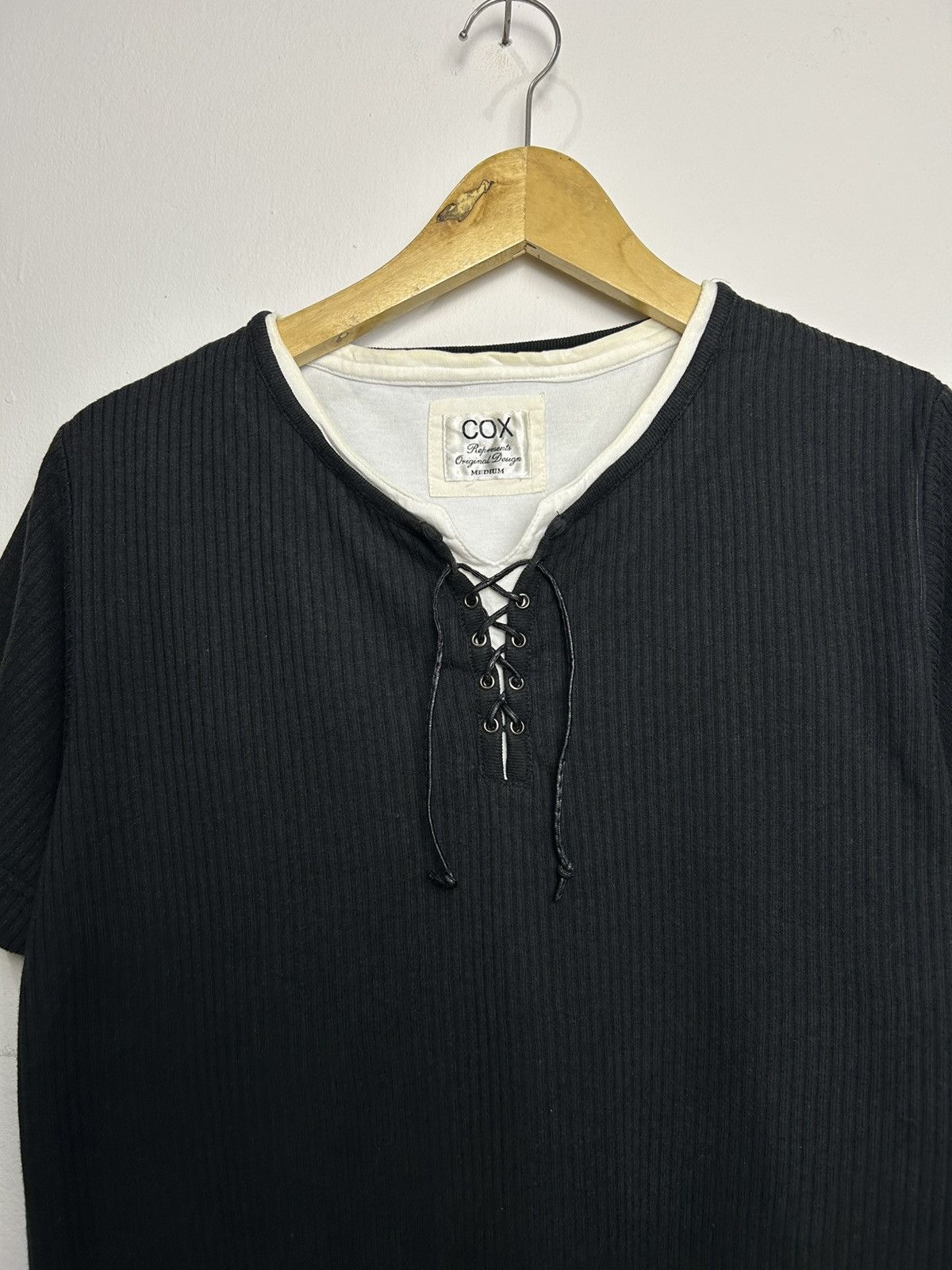 Japanese Brand Y2k Japanese Brand Cox Double layer tee Size US M / EU 48-50 / 2 - 3 Thumbnail