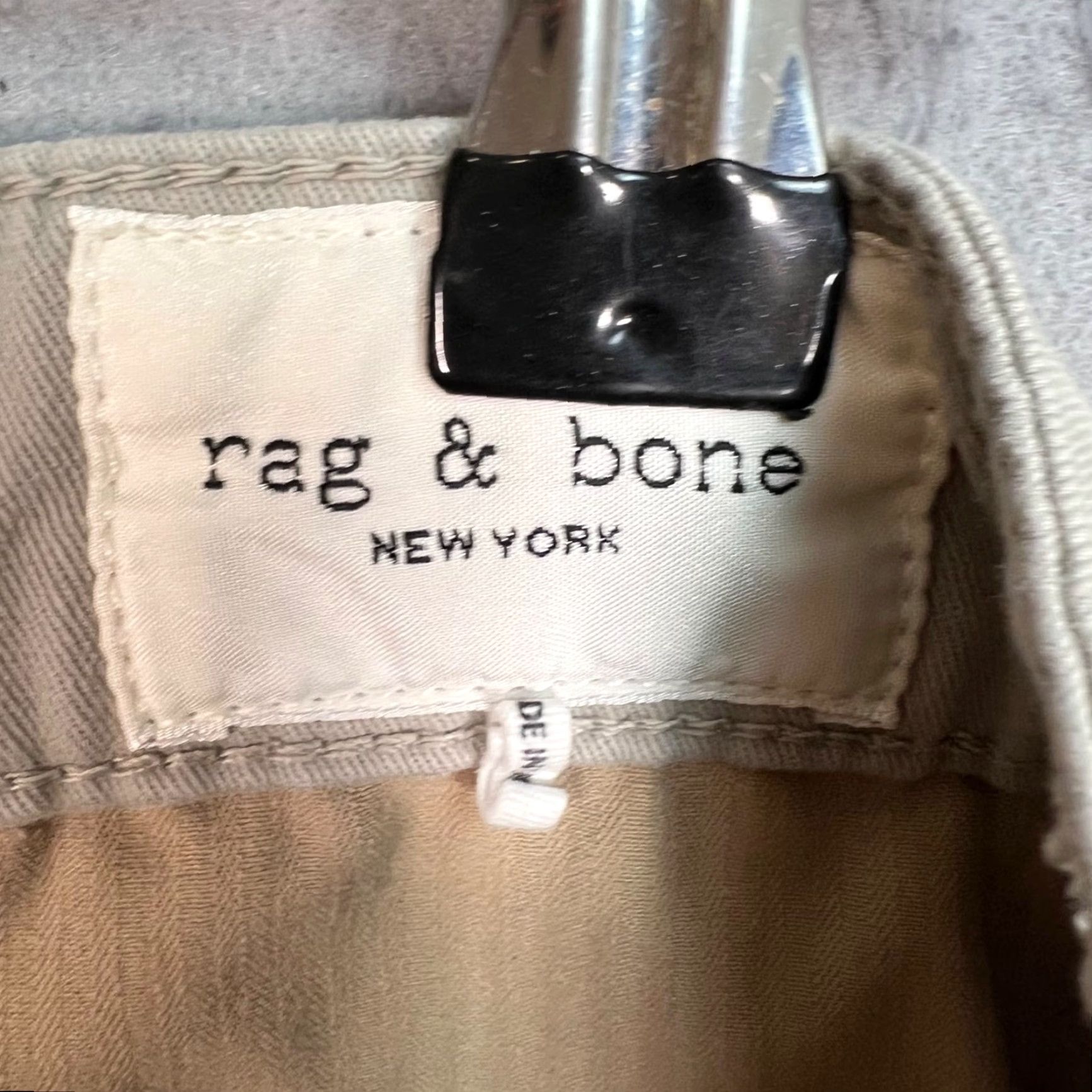 Rag & Bone rag & bone Mens Chino Pants Tapered Leg Beige 31 Size US 31 - 3 Thumbnail