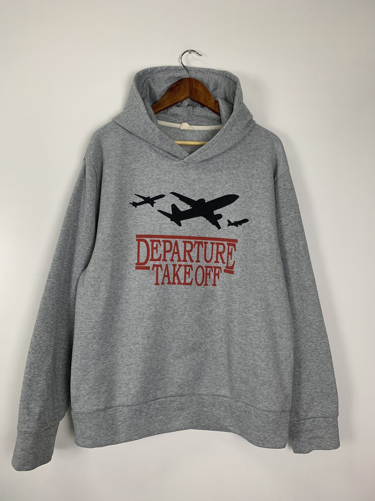 Japanese Brand × Vintage Vintage Departure Take Off hoodie Size US XL / EU 56 / 4 - 2 Thumbnail