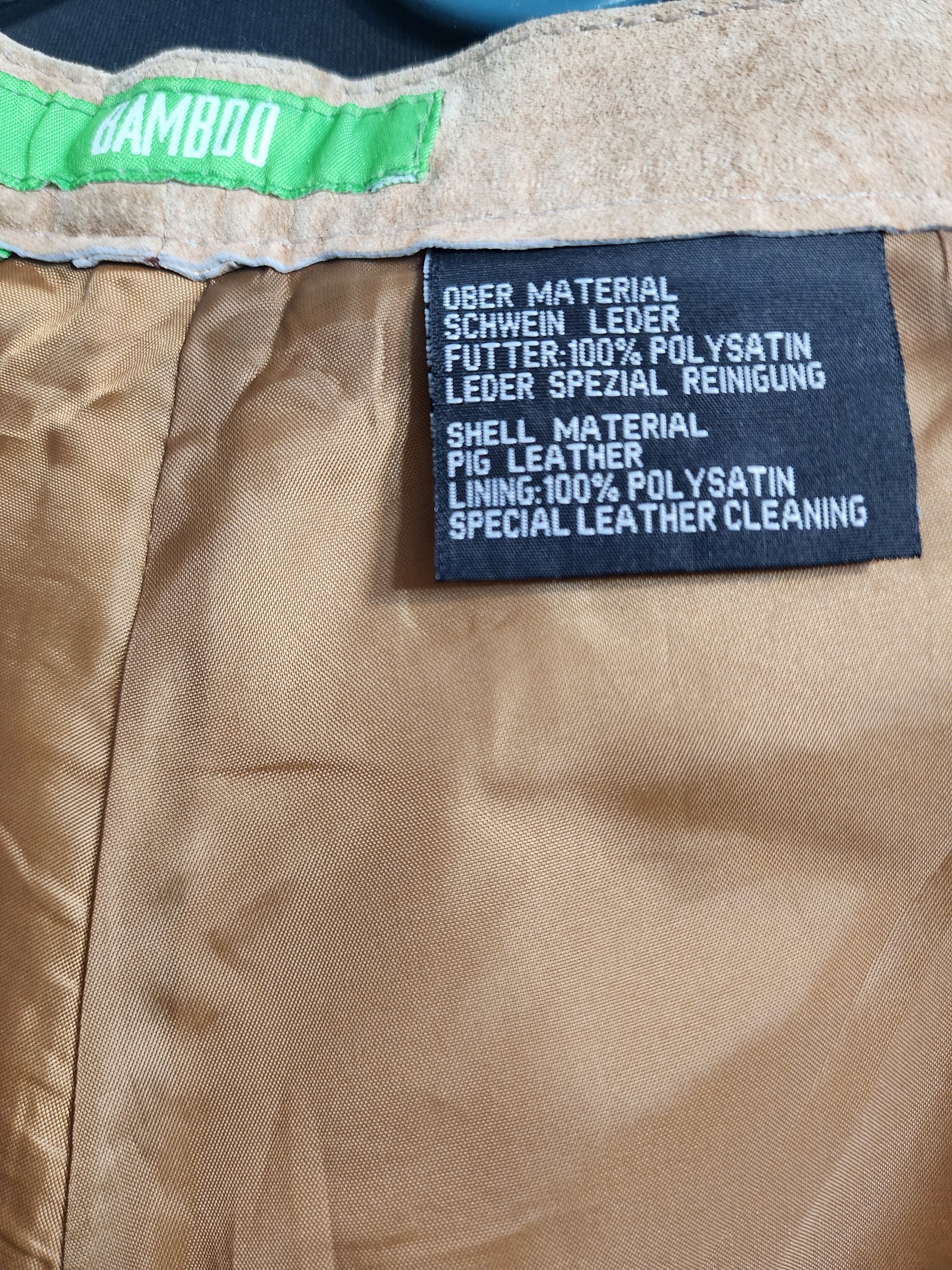 Genuine Leather Brown Suede Leather Pants: Women's Suede Trousers Size 30" / US 8 / IT 44 - 10 Thumbnail