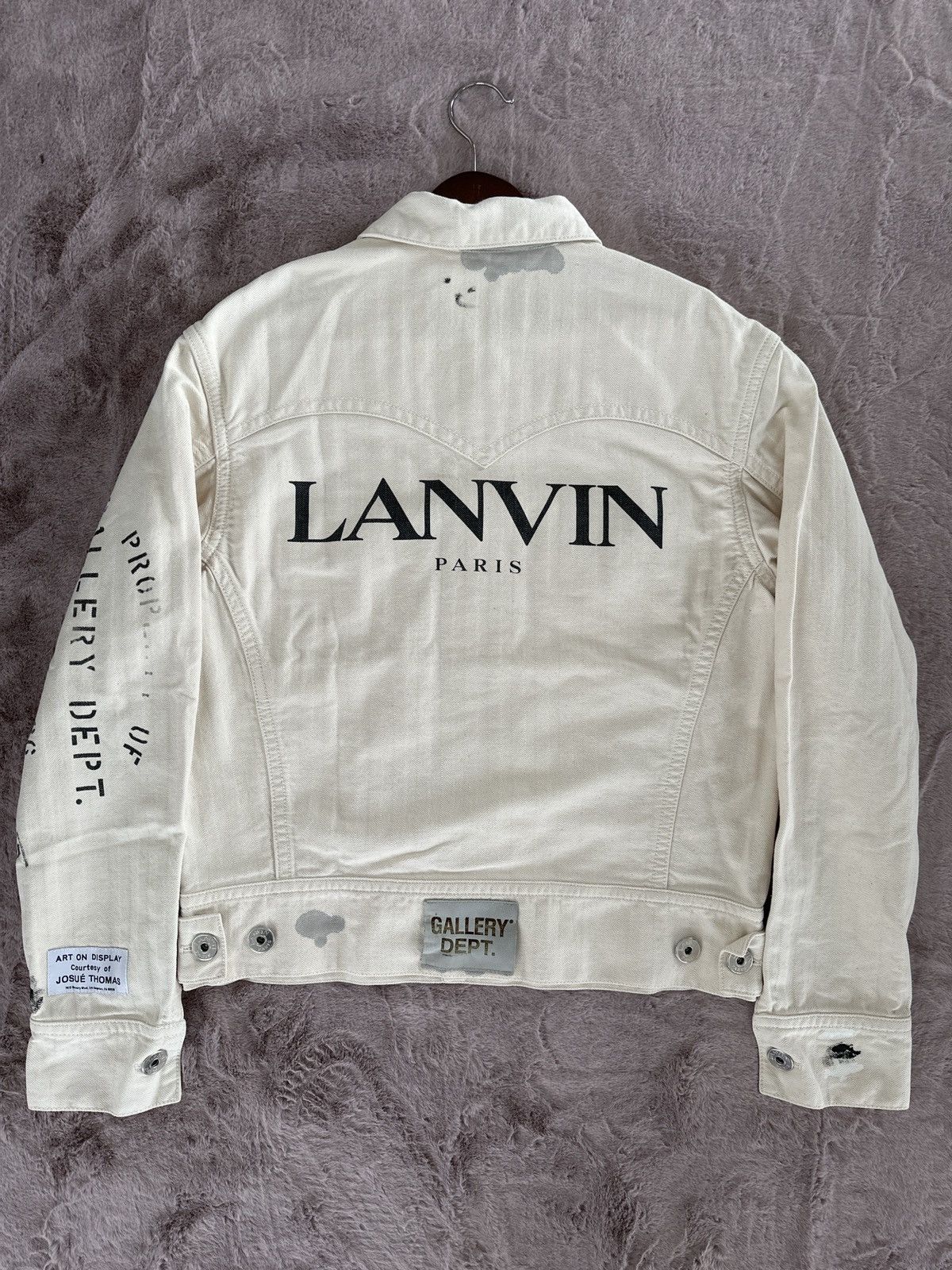 Gallery Dept. × Lanvin Gallery Dept x Lanvin Track Jacket M Size US M / EU 48-50 / 2 - 2 Thumbnail