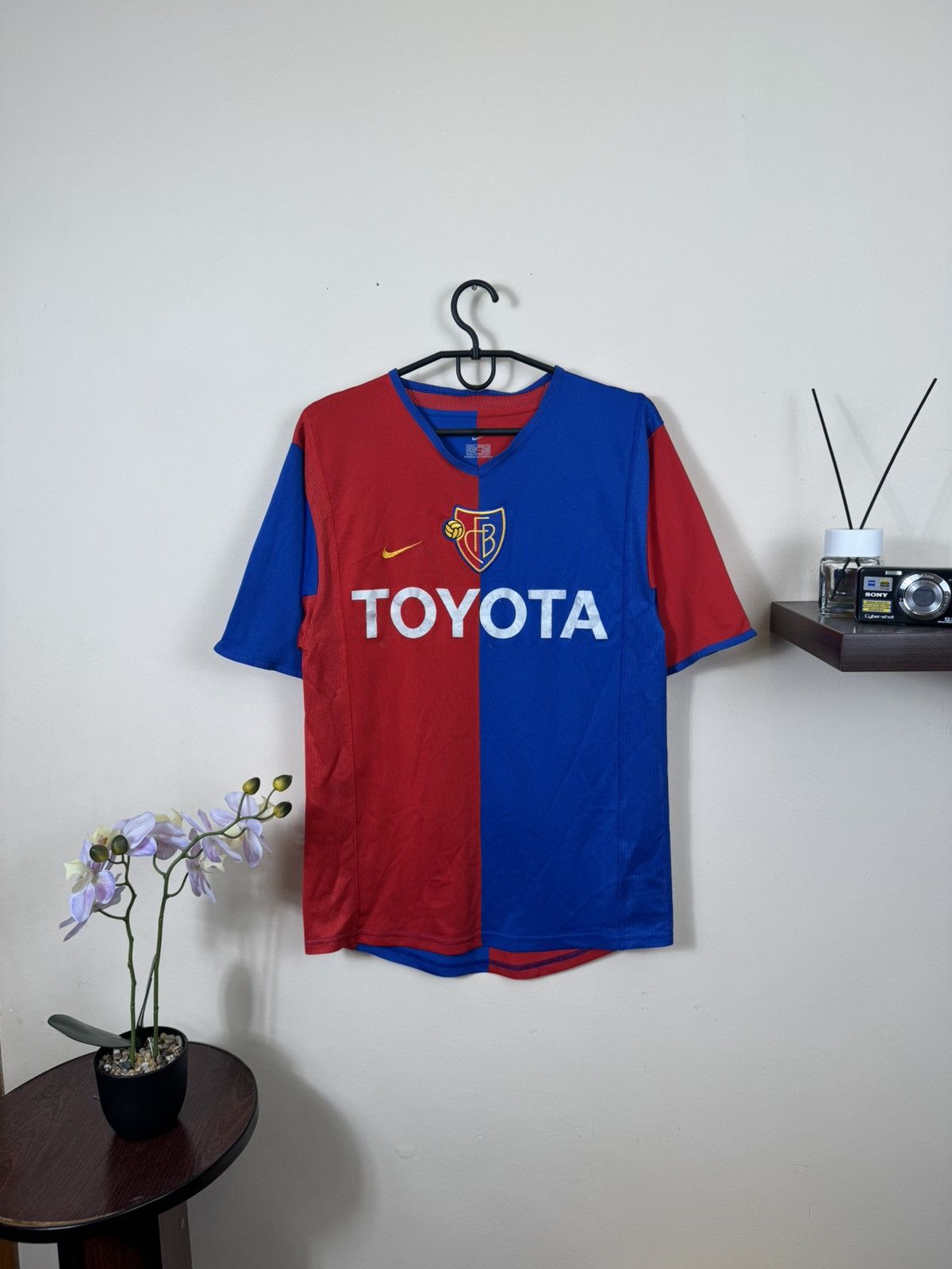 Nike Nike FC Basel Jersey 2002-04 #13 Gimenez Soccer Signature S Size US S / EU 44-46 / 1 - 3 Thumbnail
