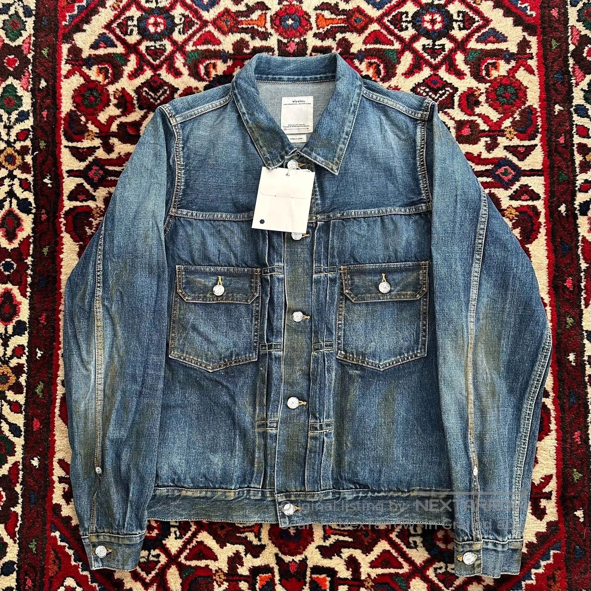 Visvim Visvim 19AW 1000Dry Denim Jacket. Size US L / EU 52-54 / 3 - 1 Thumbnail