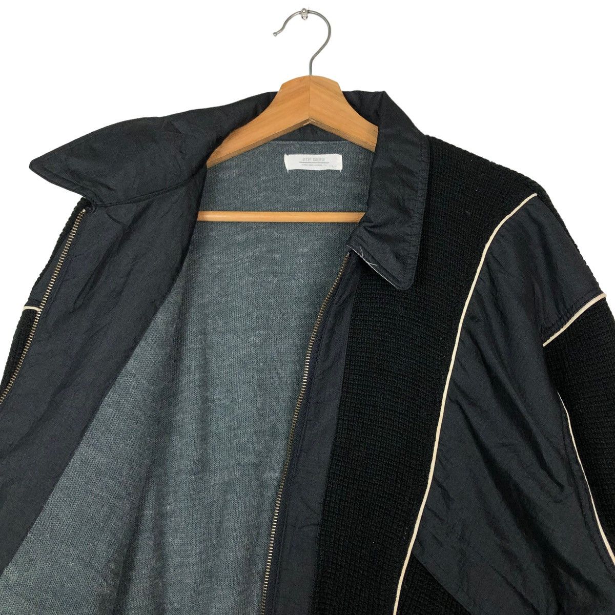 Japanese Brand 🔥VINTAGE BIKER BOMBER JACKET INTER COURSE ISSEY MIYAKE Size US L / EU 52-54 / 3 - 12 Thumbnail
