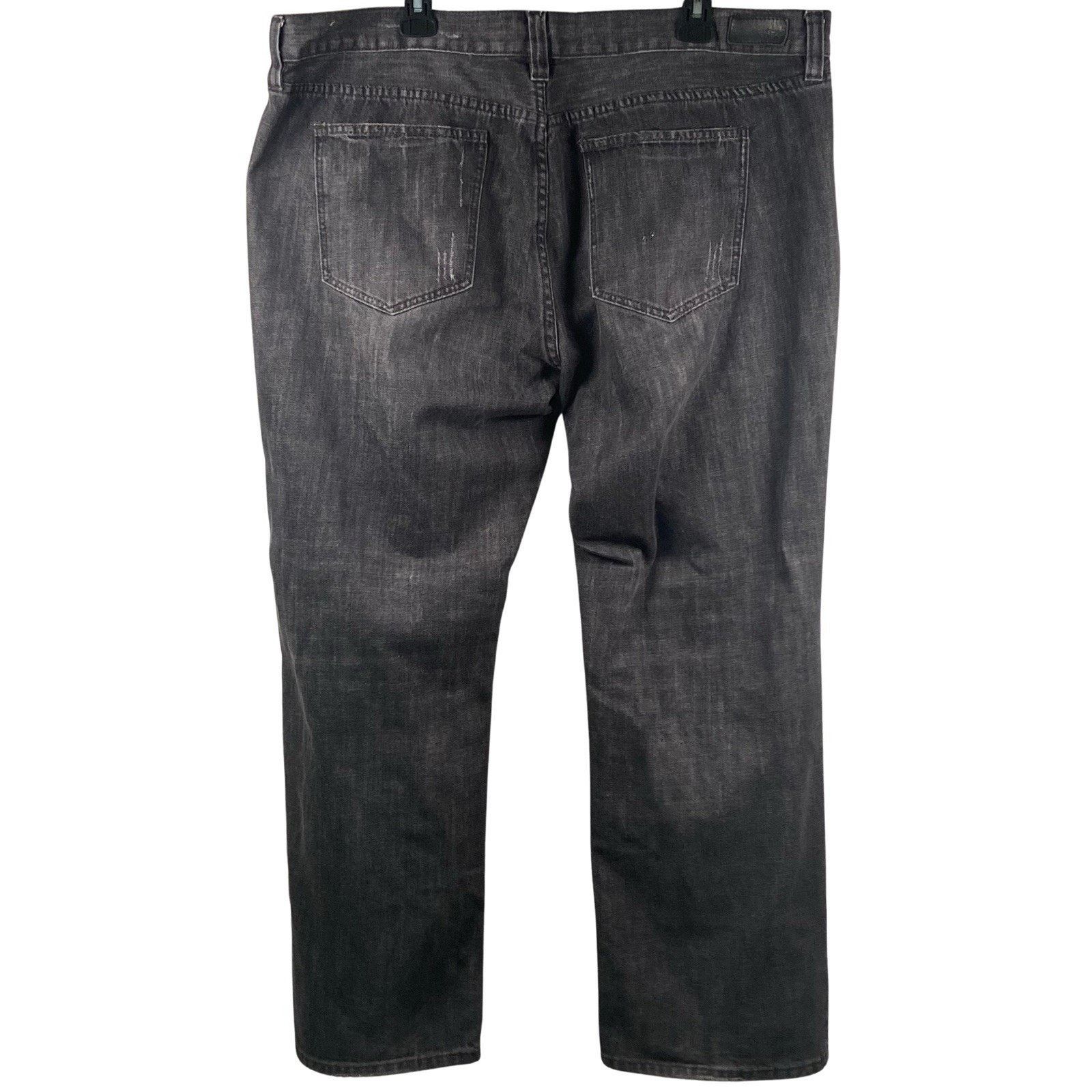 Ecko Unltd. ECKO UNLTD JEANS MEN'S SIZE 42 (43x30) 759 RELAXED FIT BLACK Size US 42 / EU 58 - 2 Thumbnail