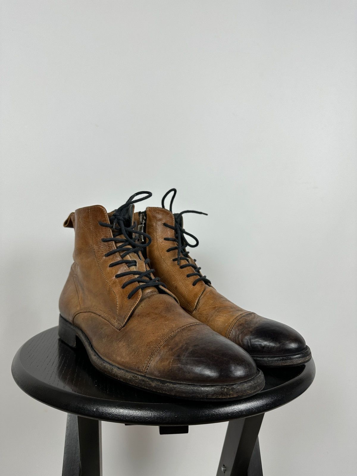 Vintage We Are The Original Hand Craft Leather Ankle Boots Size US 8 / EU 41 - 6 Thumbnail