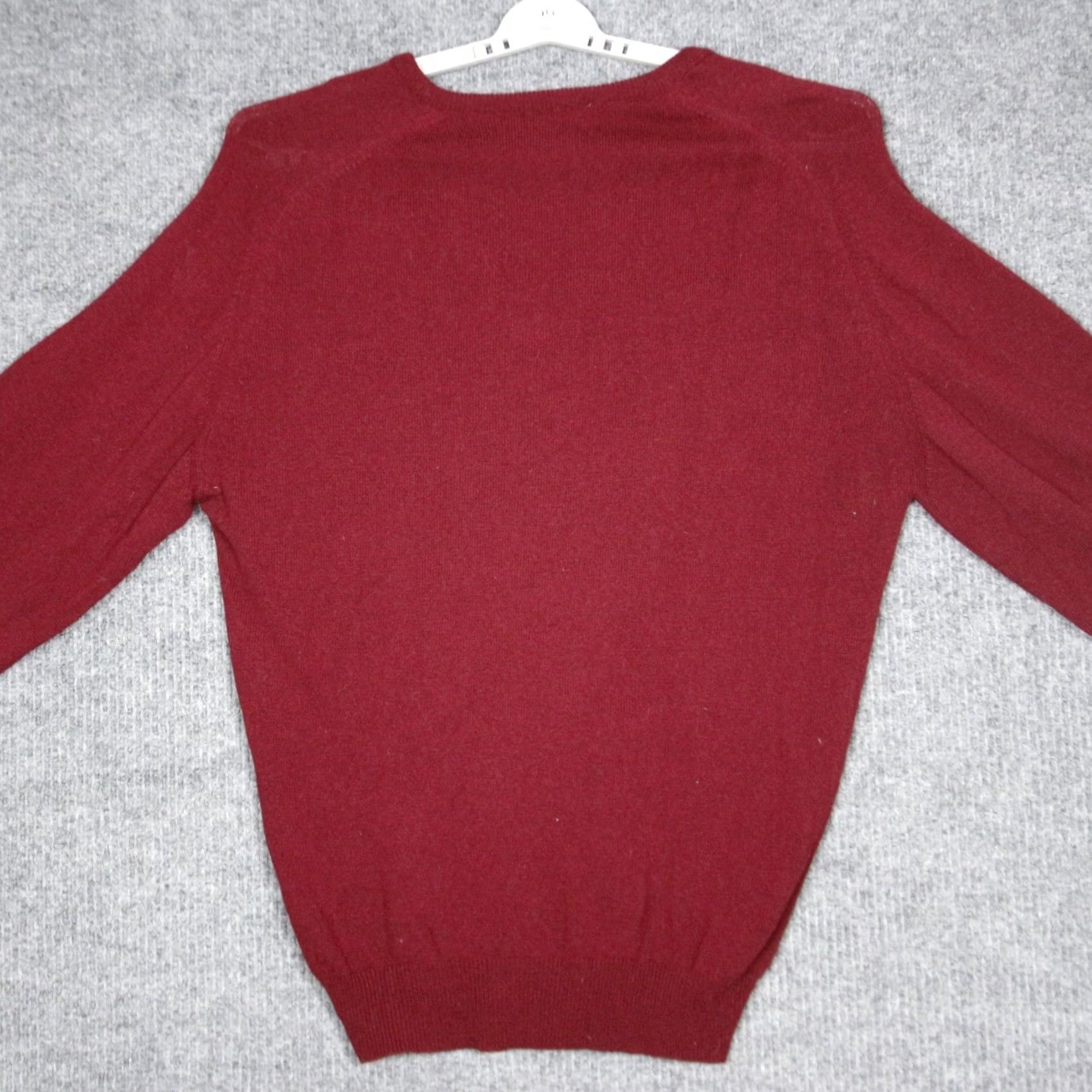 Vintage Woolly Jumpers Sweater Mens L Red V-Neck Knit Pullover Merino Wool Embroidered Sheep NZ Designed Vintage: No Size US L / EU 52-54 / 3 - 3 Thumbnail